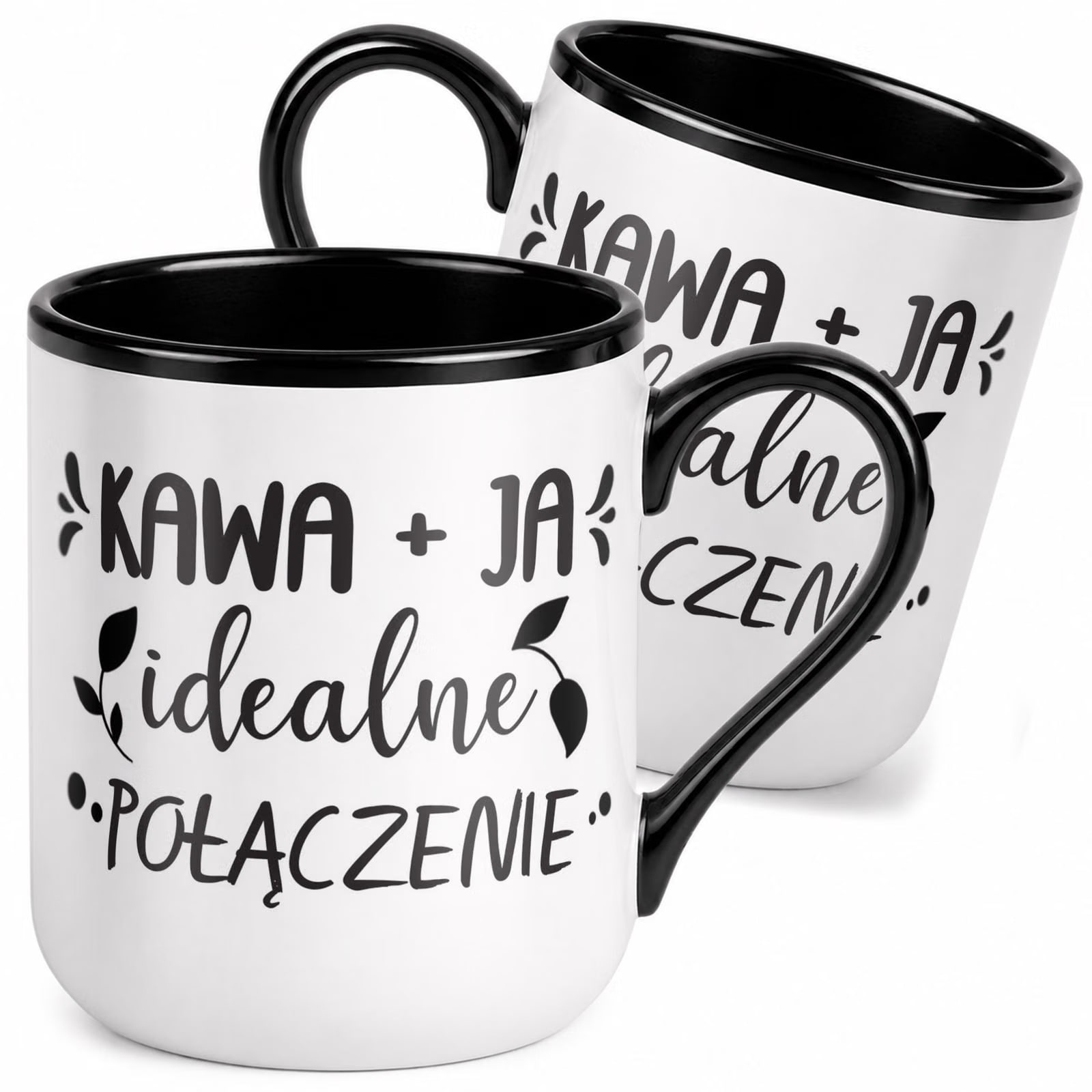 Kubek z nadrukiem Premium Czarny Dzień Kobiet Dla Kobiety Upominek Prezent