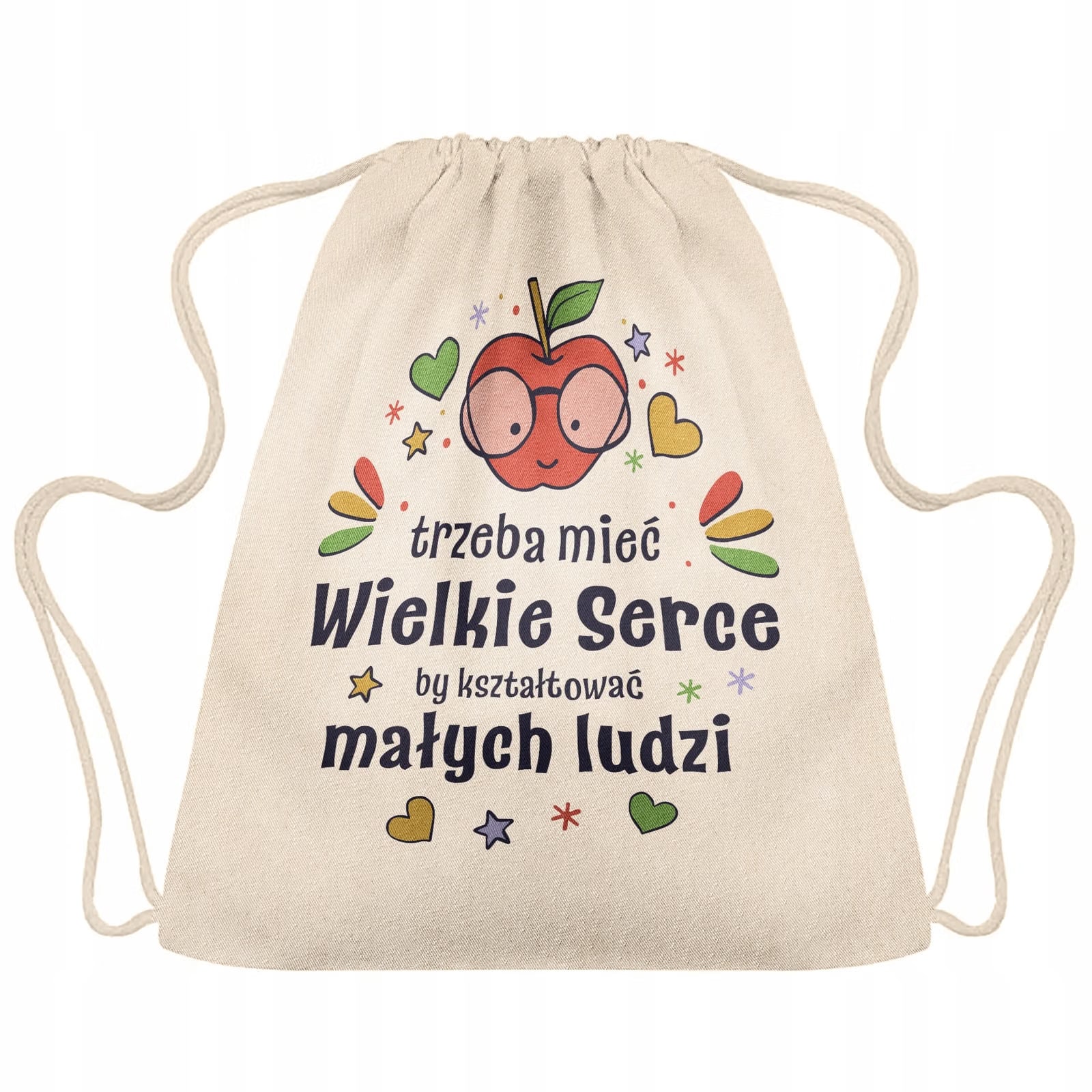 Plecak bawełniany super prezent na dzień nauczyciela