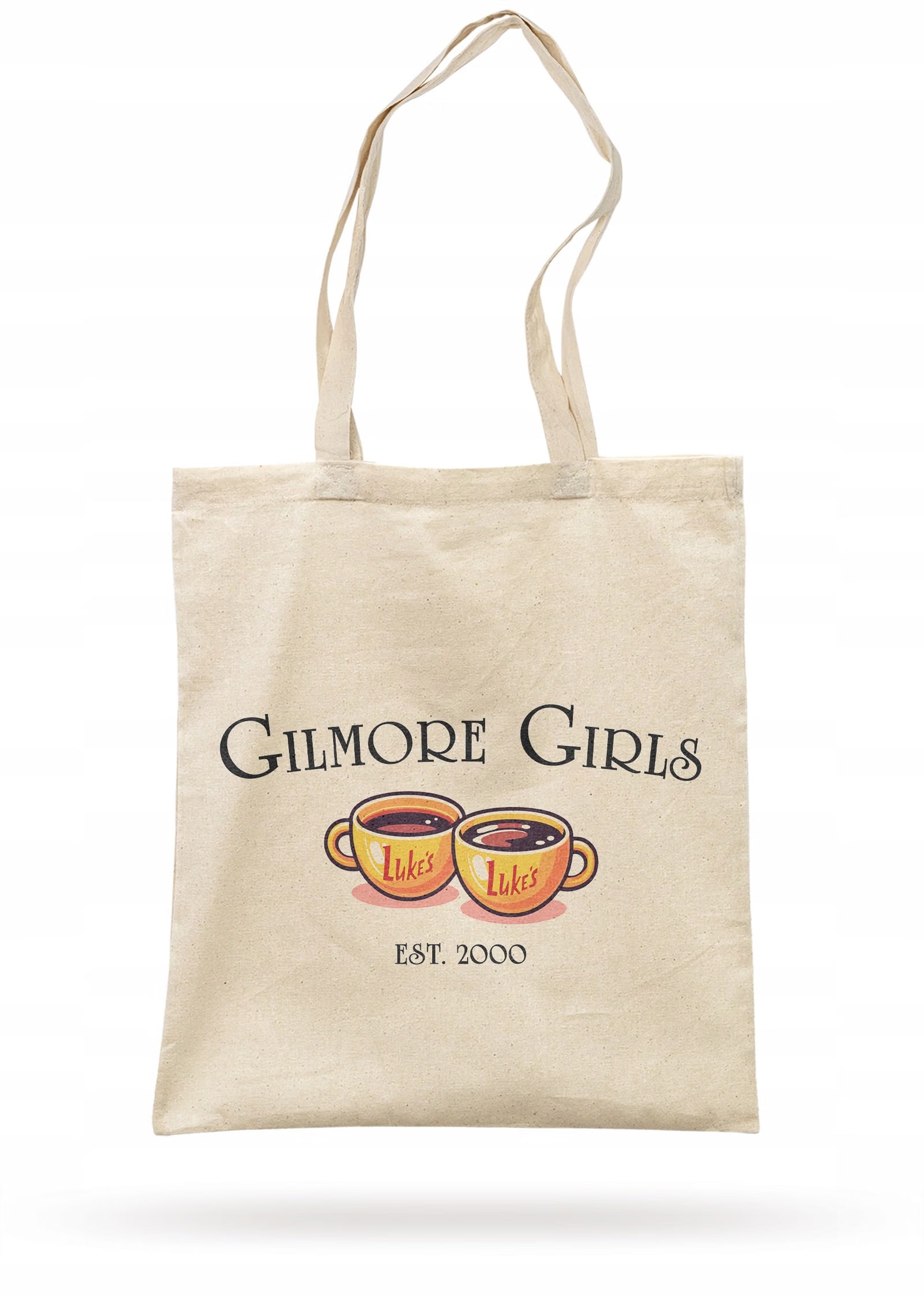 Torba bawełniana z dnem na zakupy Gilmore Girls Dla Fanów Serialu Prezent