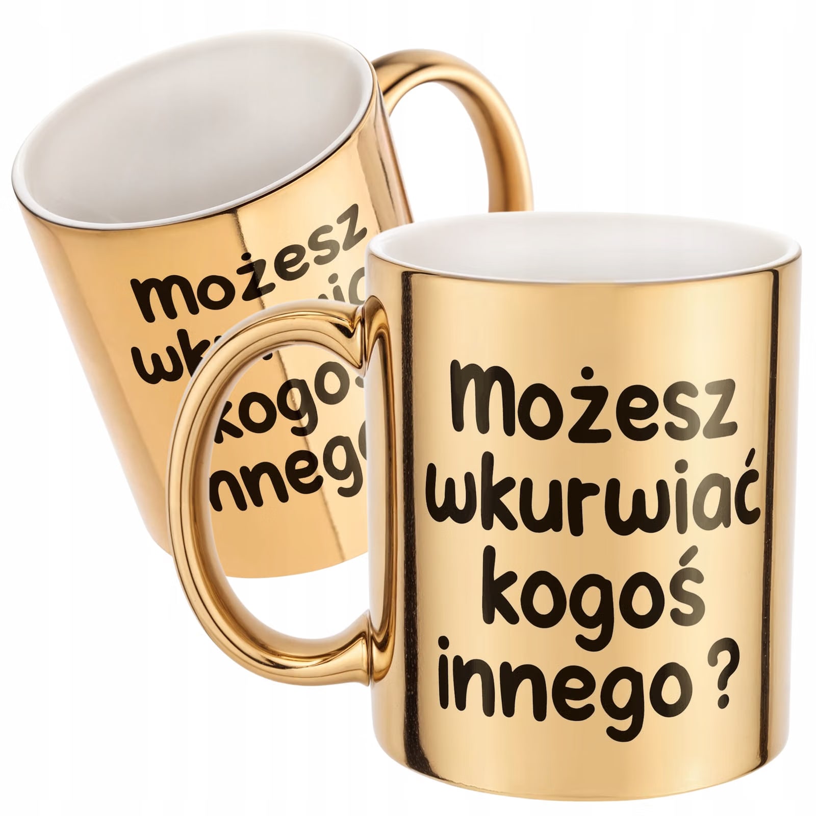 Złoty Kubek Możesz Wku**iać Kogoś Innego Śmieszny Zabawny Prezent