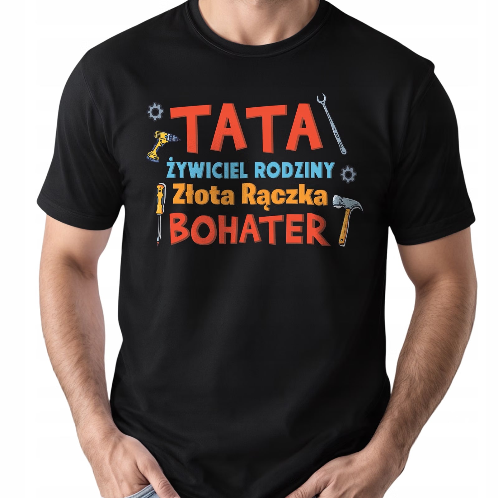 Zestaw Kubek + Koszulka Dzień Ojca Dla Taty Tata Majster Prezent