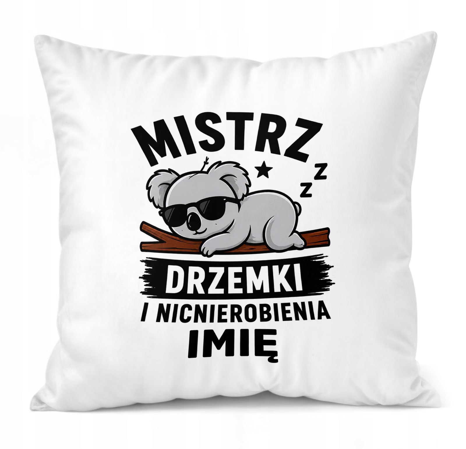 Zestaw Personalizowany Kubek Czerwony Poduszka Dzień Chłopaka Z Nadrukiem