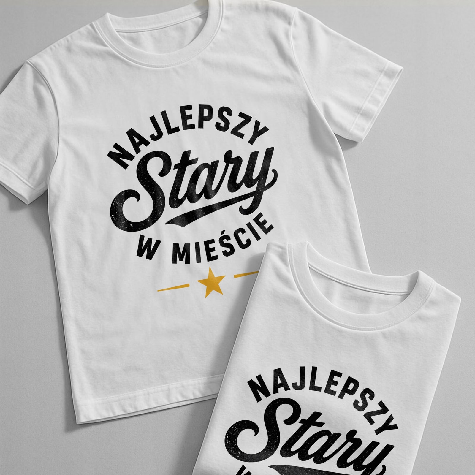 Koszulka biała męska Dzień Ojca prezent dla taty miły upominek r. 3XL