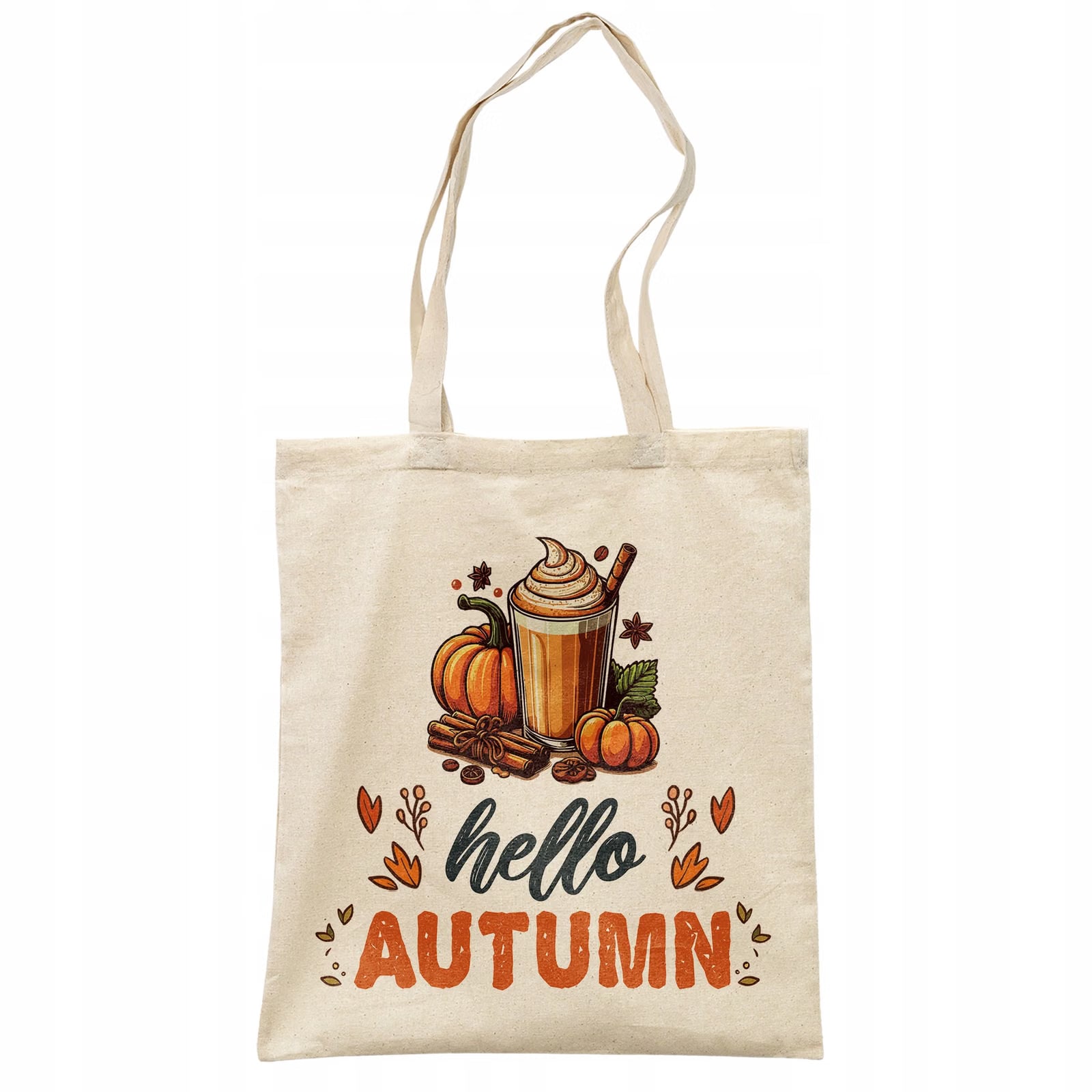 Torba bawełniana na zakupy Jesień Hello Autumn Liść Prezent