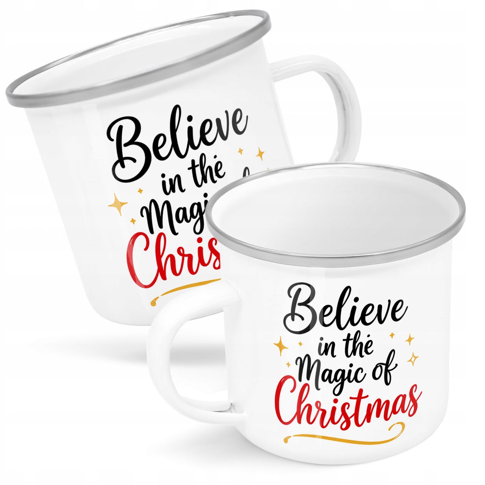 Kubek Emaliowany Boże Narodzenie Mikołajki Magic Of Christmas Prezent