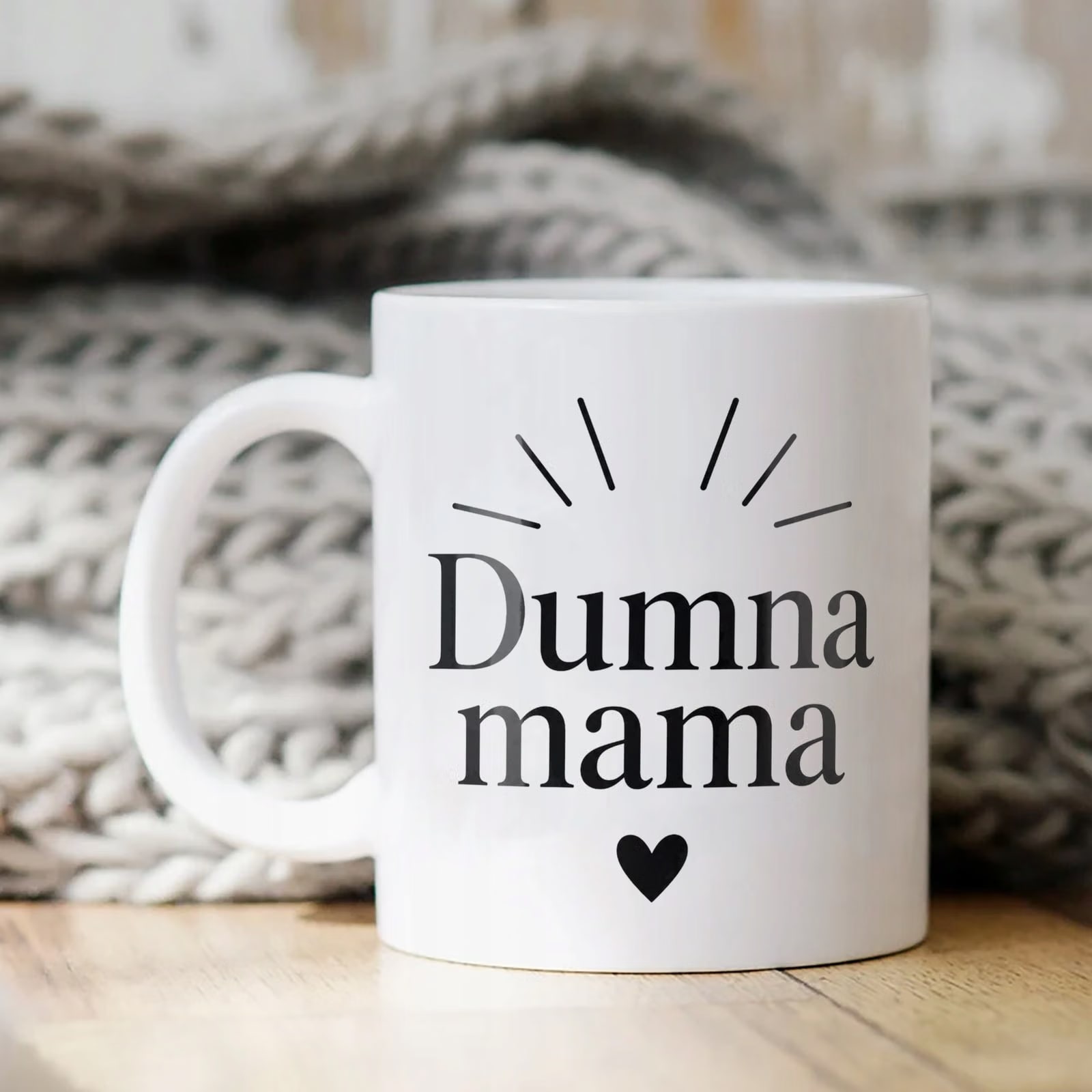 Kubek dla mamy prezent na Dzień Matki mały upominek dla mamy z nadrukiem