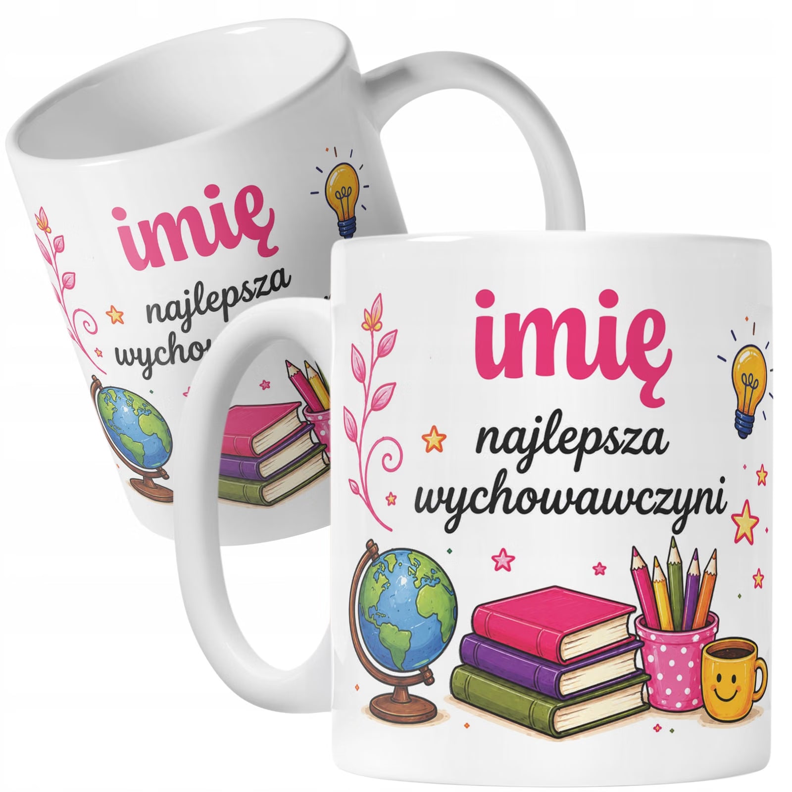 Kubek z Imieniem Dzień Nauczyciela Zakończenie Roku Dla Wychowawczyni