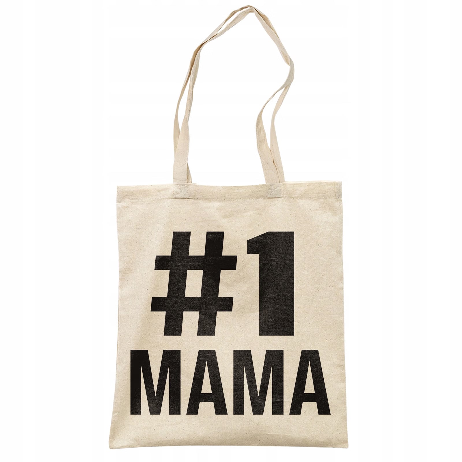 Torba bawełniana na zakupy Dzień Matki #1 Mama Zabawny Prezent