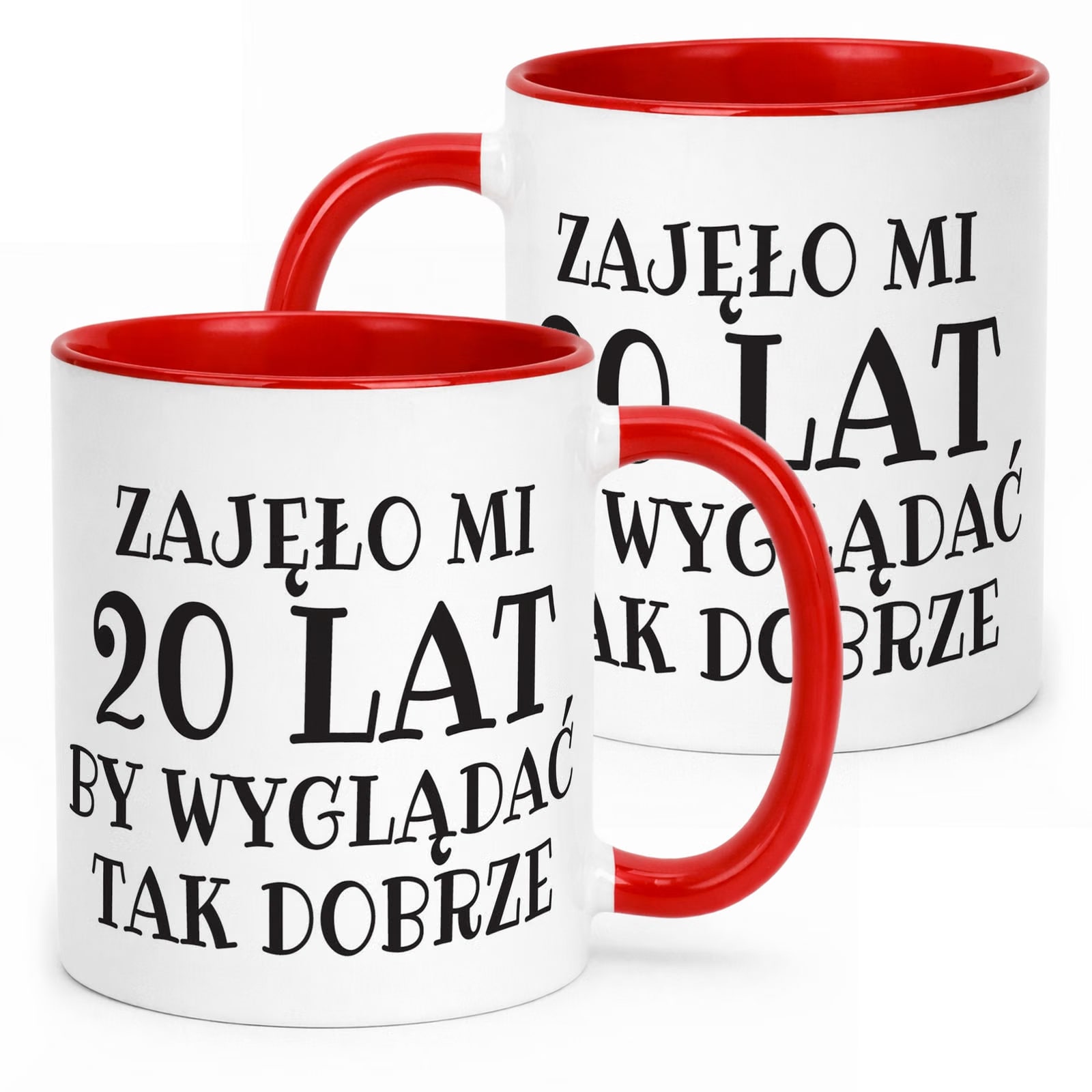 Kubek ceramiczny Zajęło Mi 20 Lat Na Urodziny Prezent Upominek