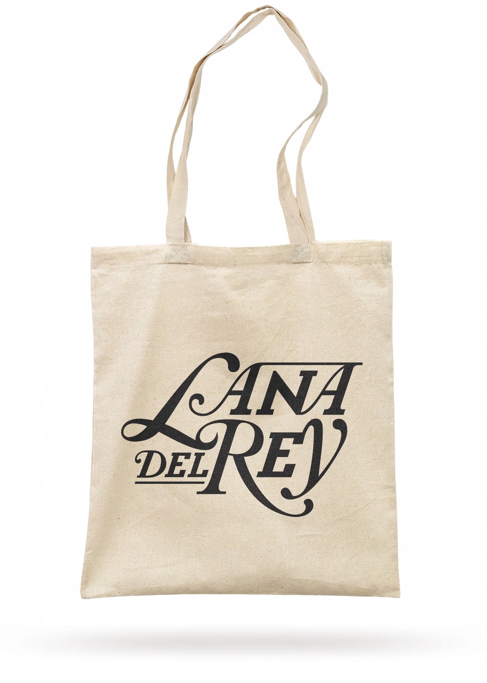 Torba bawełniana z dnem na zakupy 42x38x10 Lana Del Rey