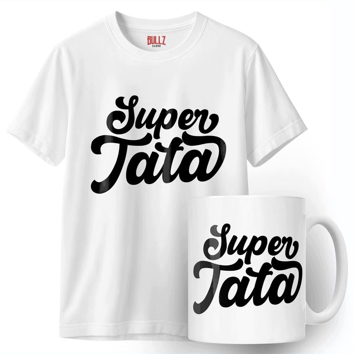 Zestaw Kubek + Koszulka Dzień Ojca Dla Taty Super Tata Prezent