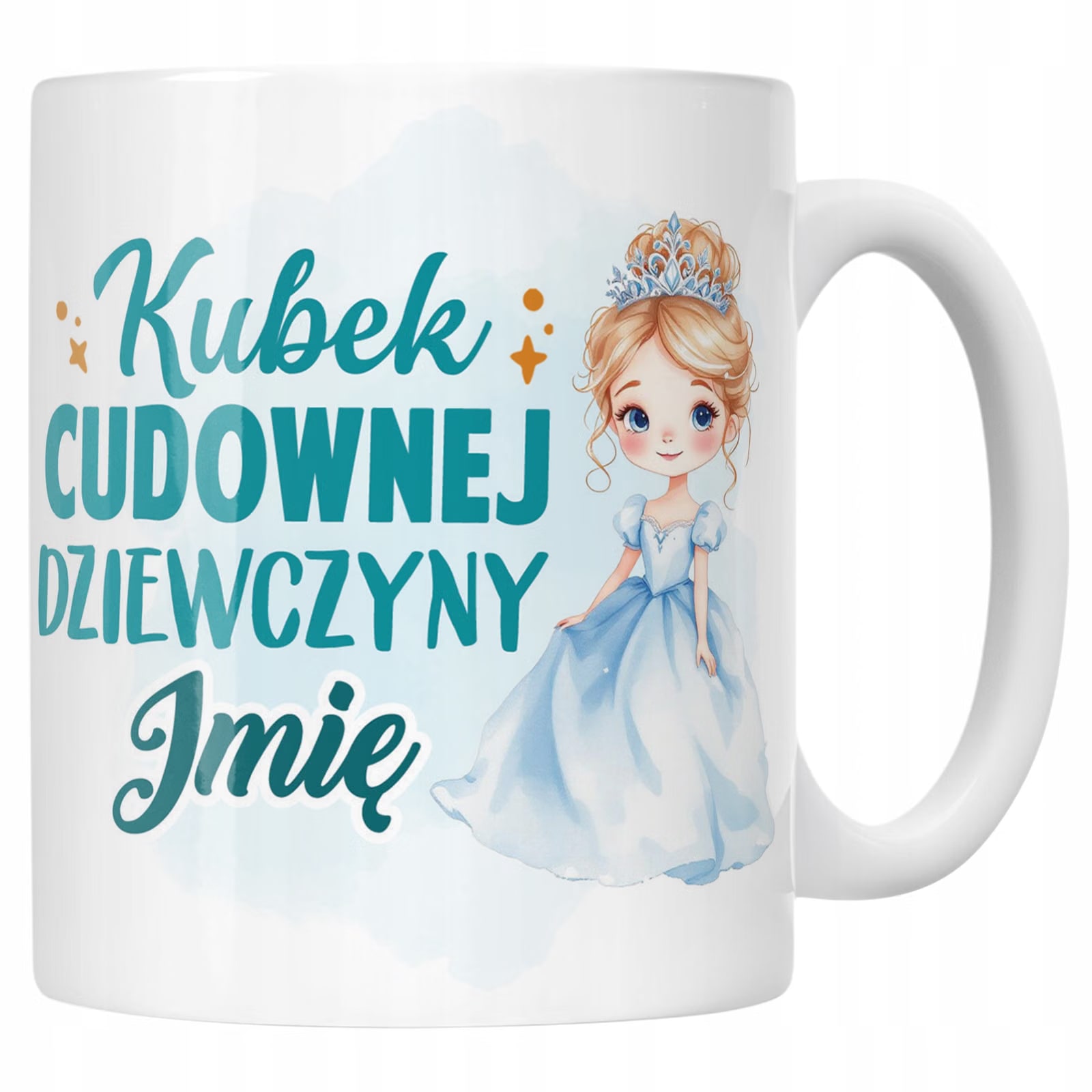 Kubek Ceramiczny Personalizowany Dzień Kobiet Dla Dziewczynki Prezent