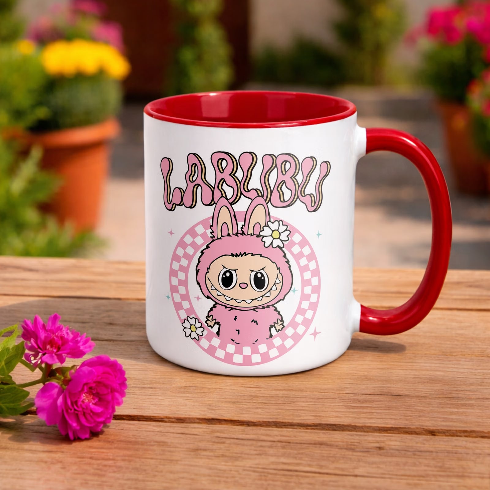 Kubek ceramiczny Labubu Dla Dzieci Prezent Urocze Potworki