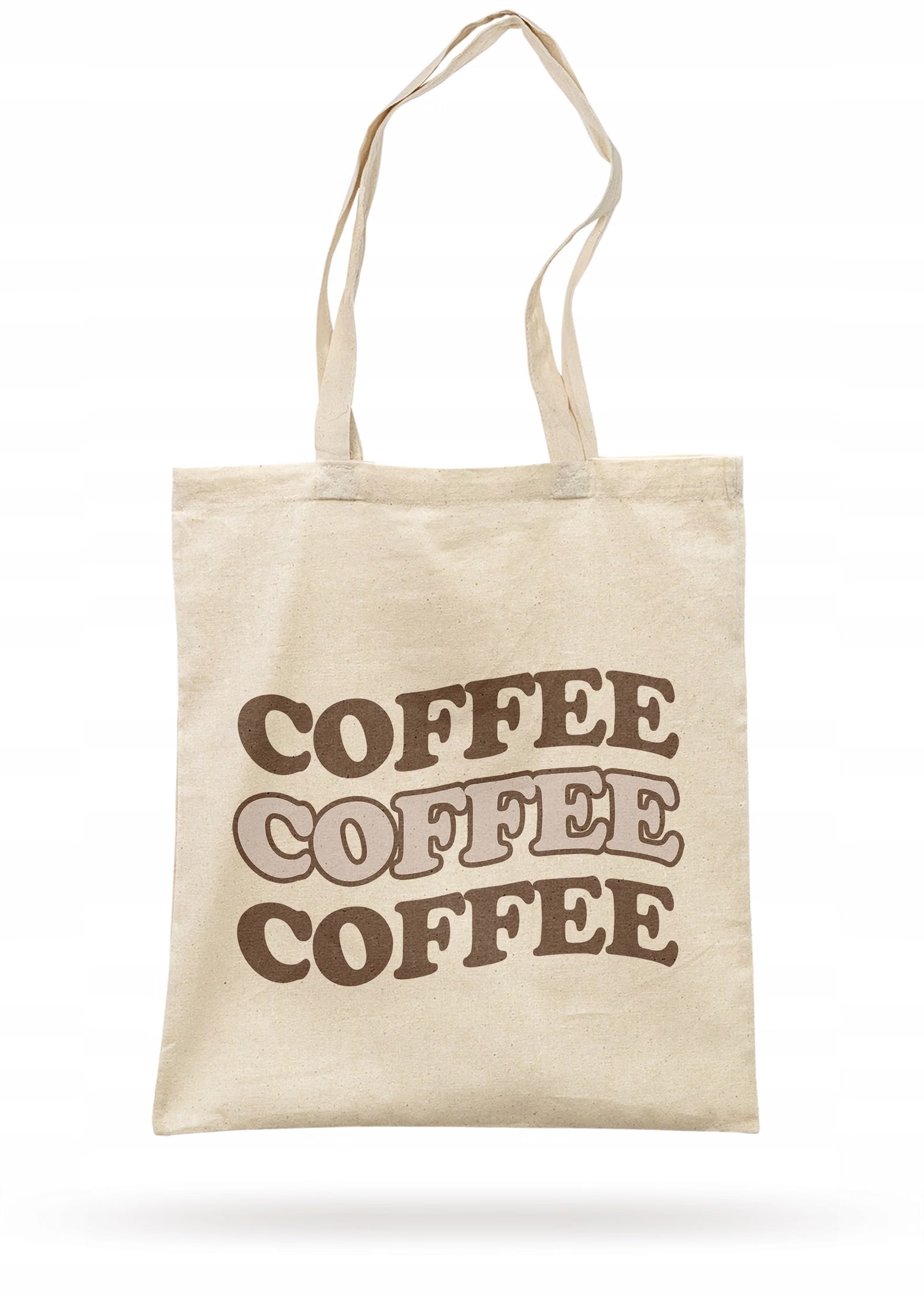 Torba bawełniana materiałowa na zakupy COFFEE Kawa Dla Miłośników Kawy