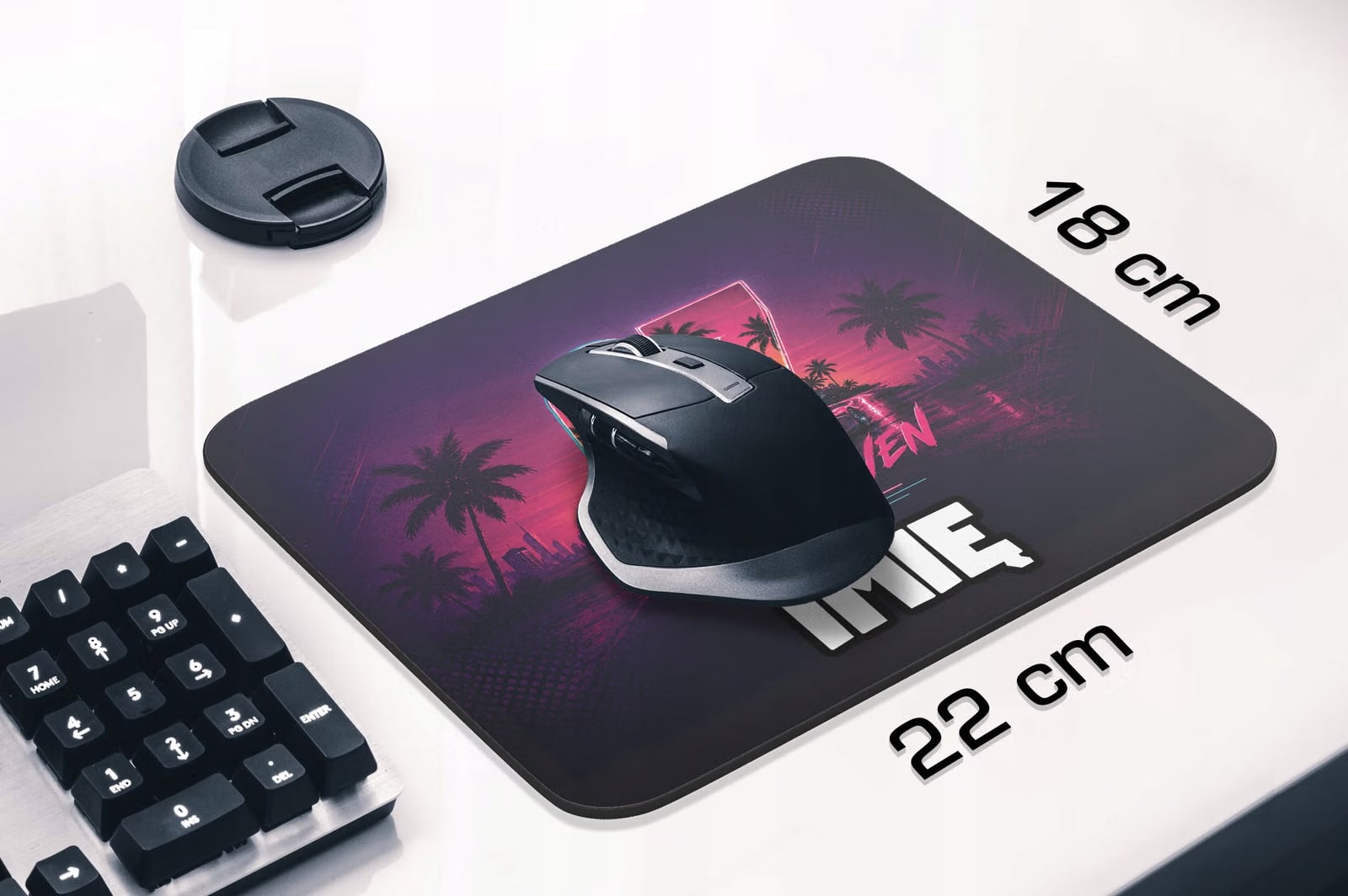 Podkładka pod mysz personalizowana z nadrukiem Miami Vice 67 dla graczy