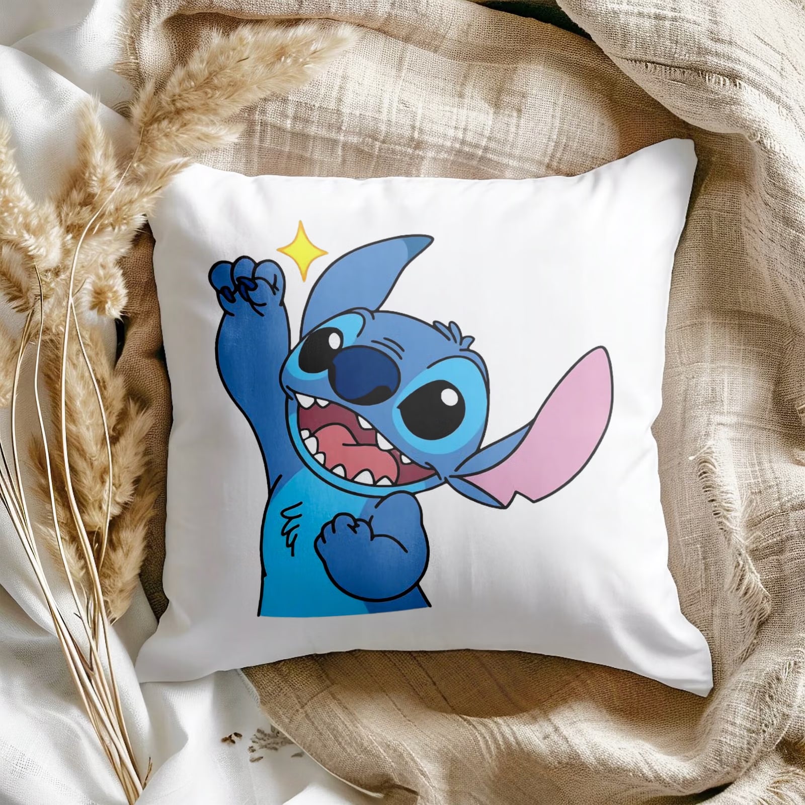 Poduszka 38x38cm Stitch Lilo i Stich Bajka Dla Dzieci Prezent