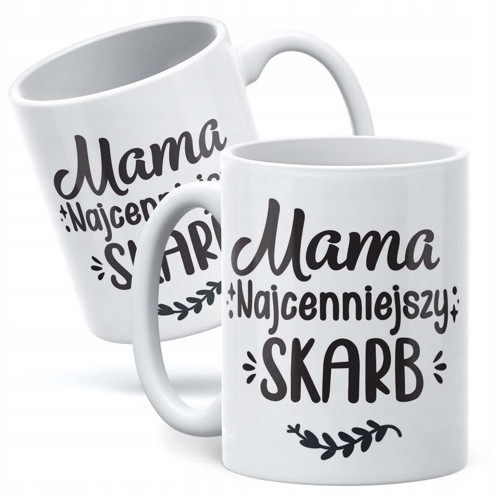 Kubek ceramiczny Dzień Matki Dla Mamy Prezent Mama Najcenniejszy Skarb