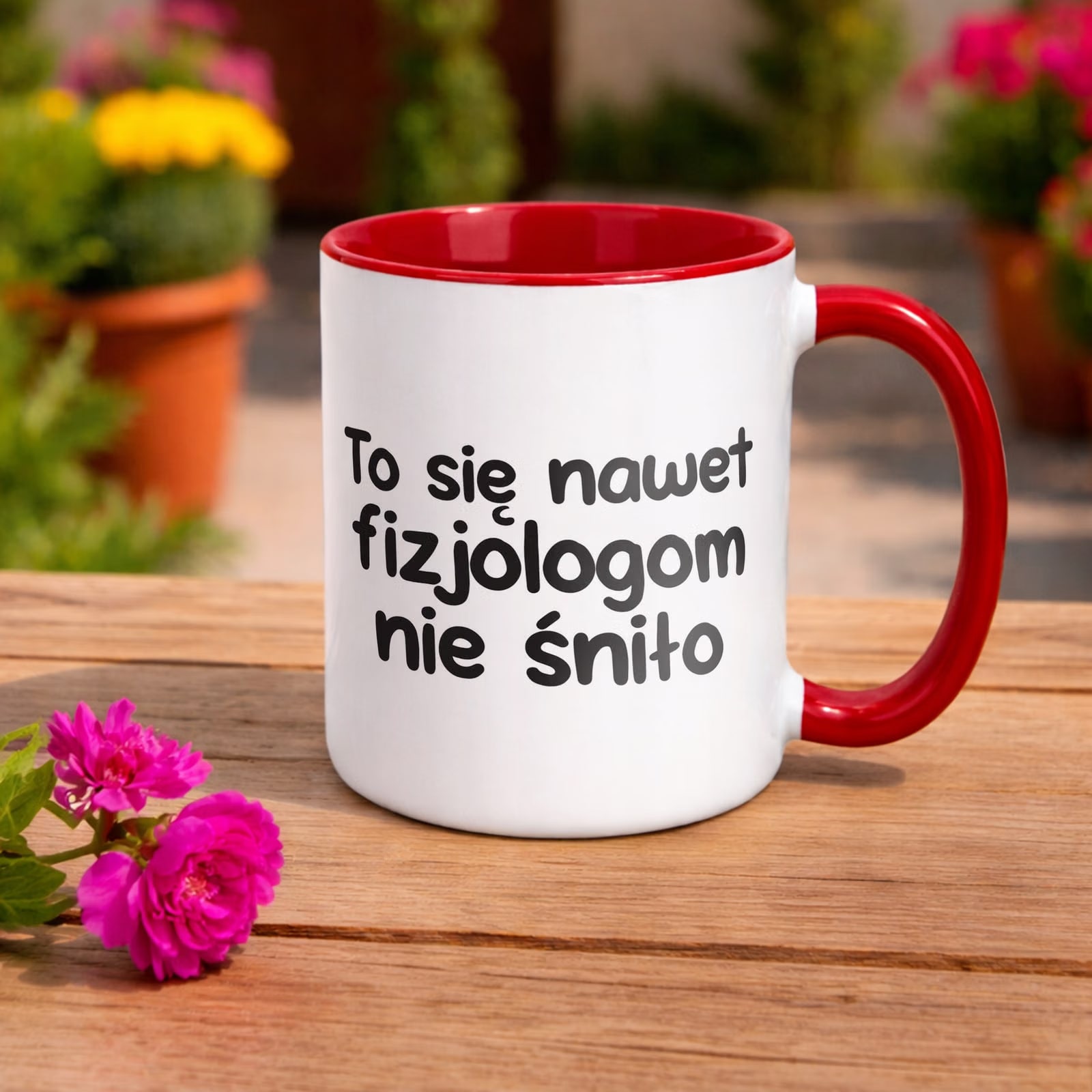 Kubek Czerwony To Się Nawet Fizjologom Nie Śniło Zabawny Prezent