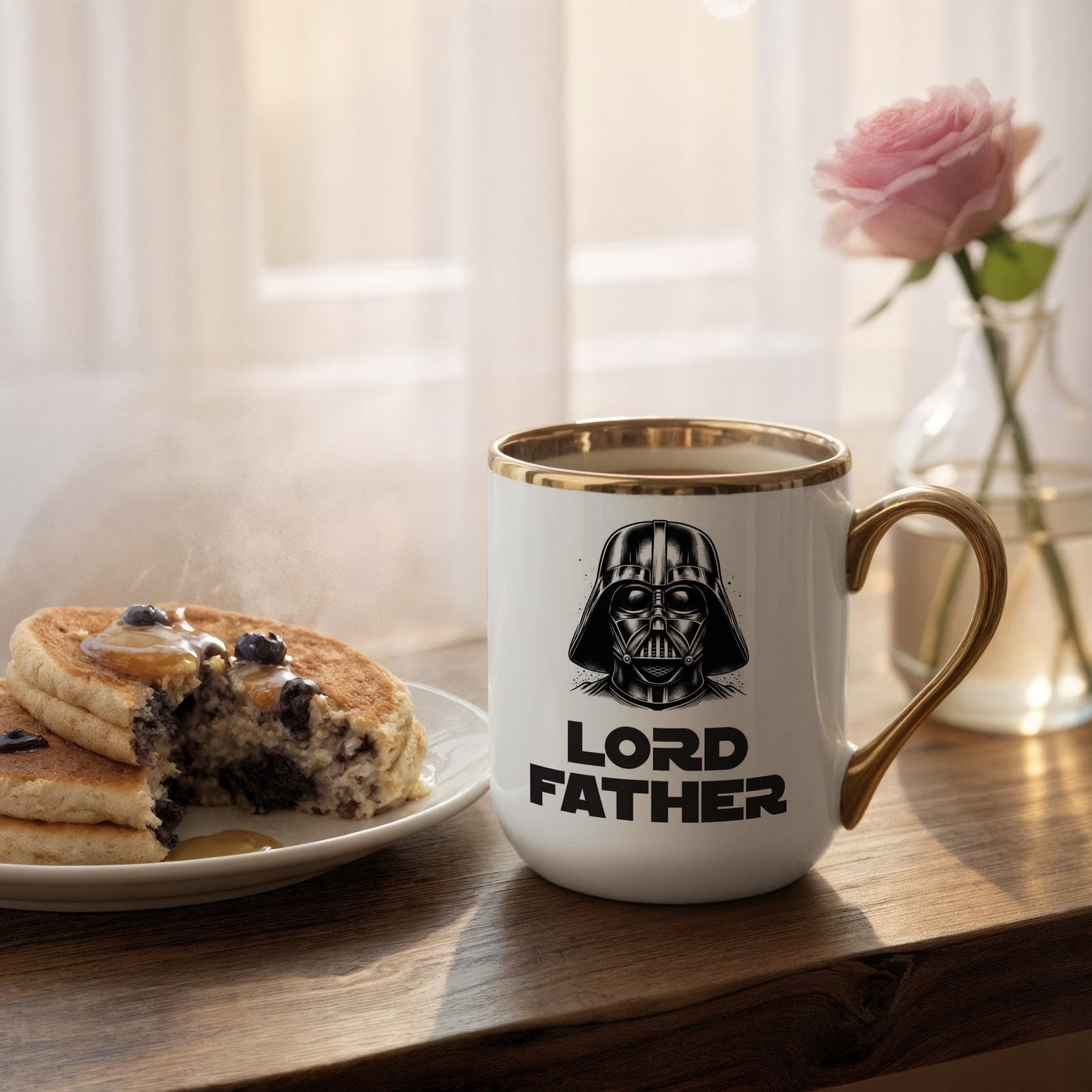 Kubek Premium Złoty Dzień Ojca Dla Taty Lord Father Prezent