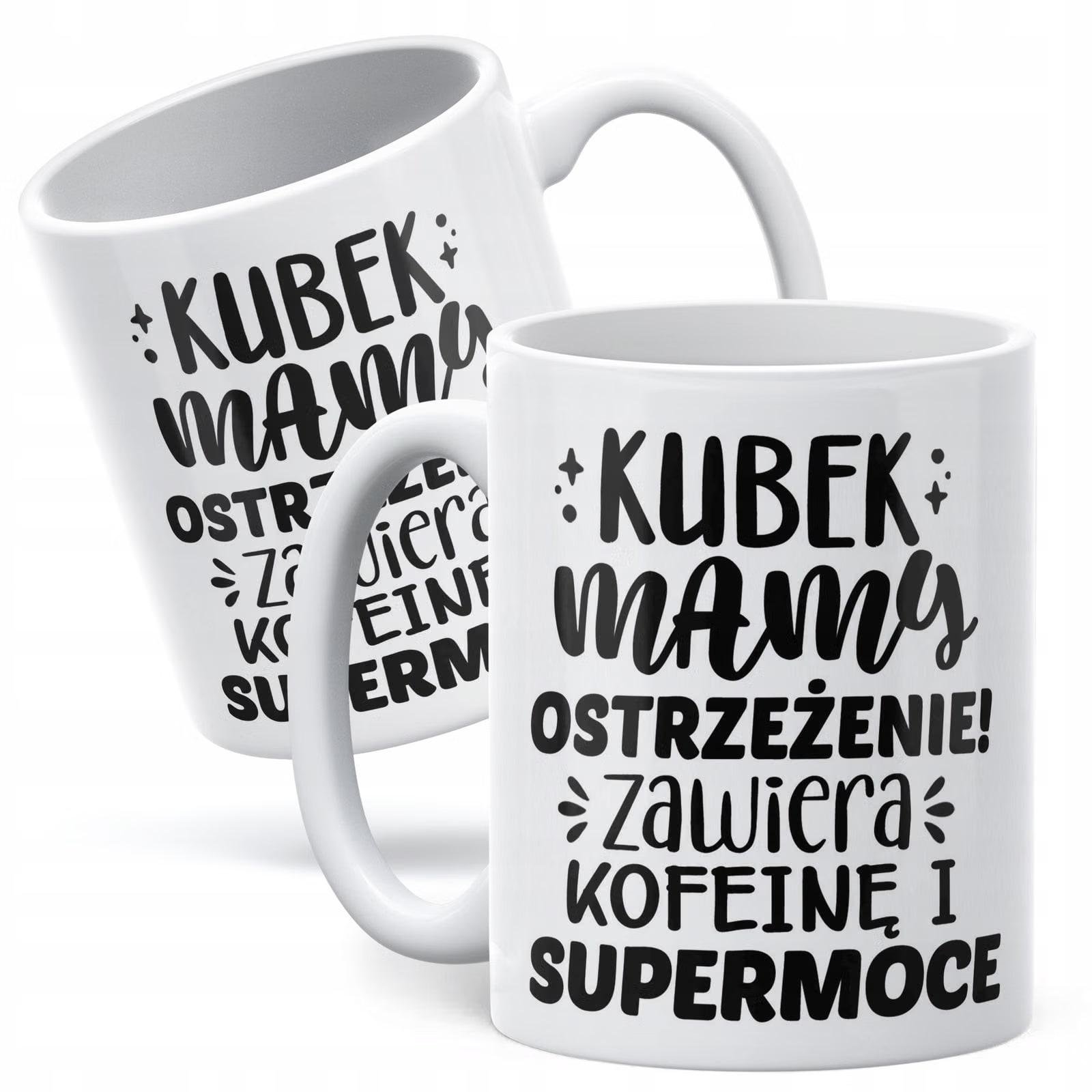 Kubek ceramiczny Dzień Matki Dla Mamy Prezent Kubek Mamy Ostrzeżenie