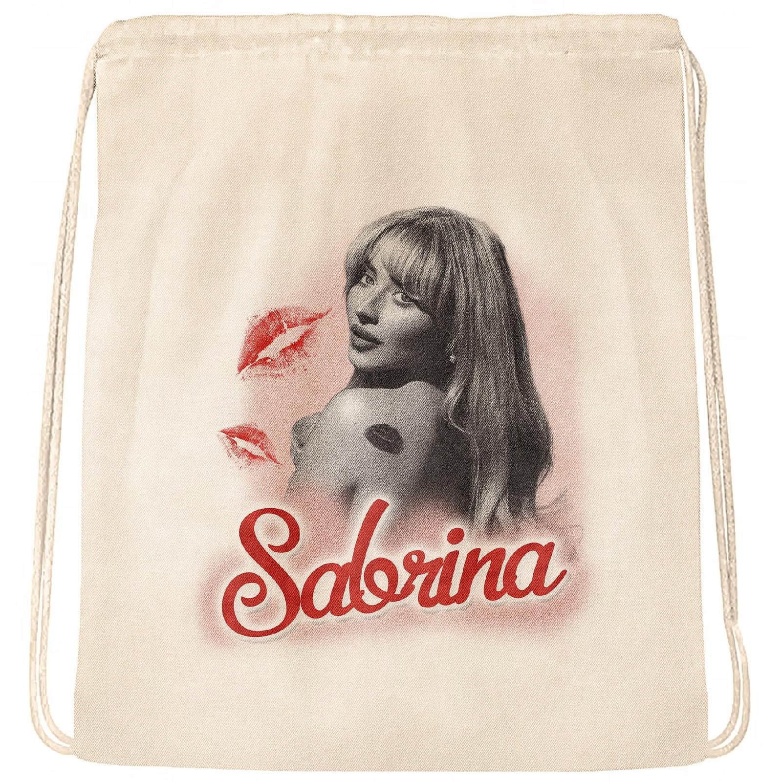 Zestaw plecak bawełniany + kubek Sabrina Carpenter Dla Fanów