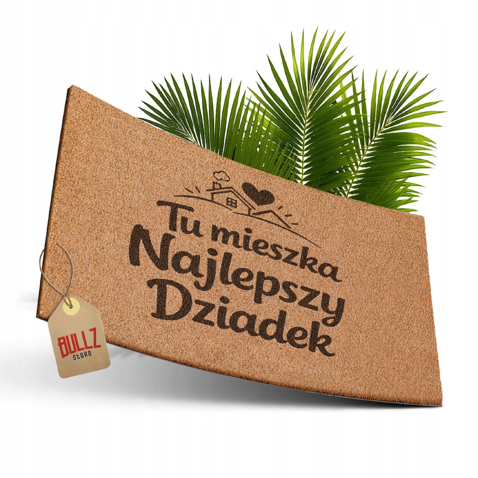 Wycieraczka Dzień Babci Dziadka Na Prezent pod drzwi kokosowa 60×40