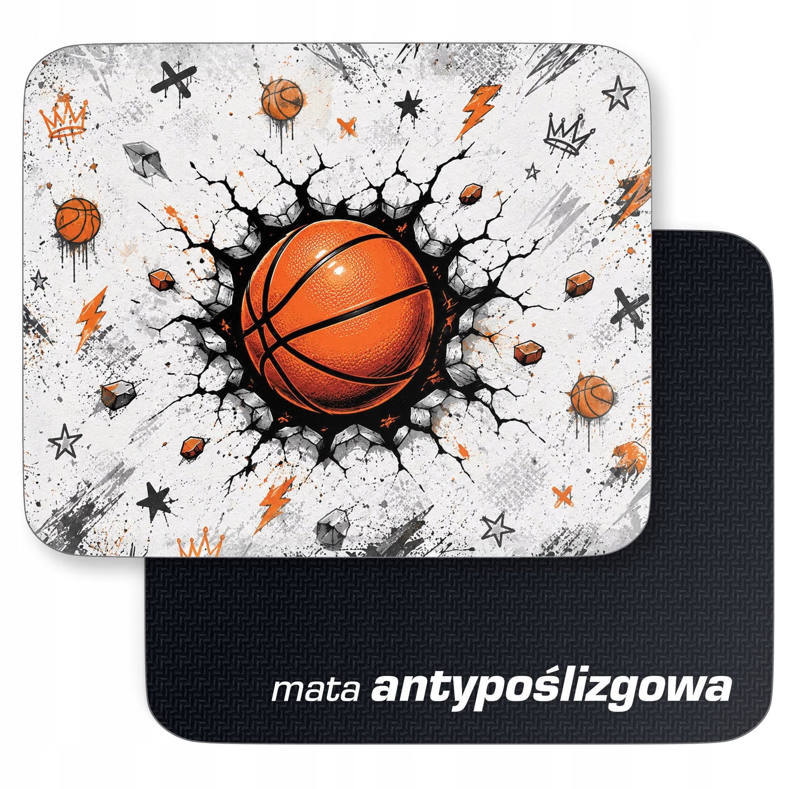 Podkładka pod mysz z nadrukiem Koszykówka dla graczy