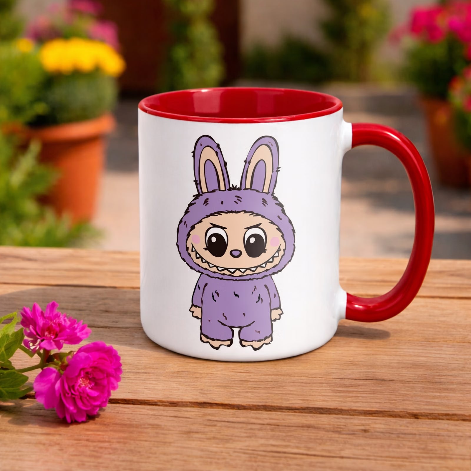 Kubek ceramiczny Labubu Dla Dzieci Prezent Urocze Potworki