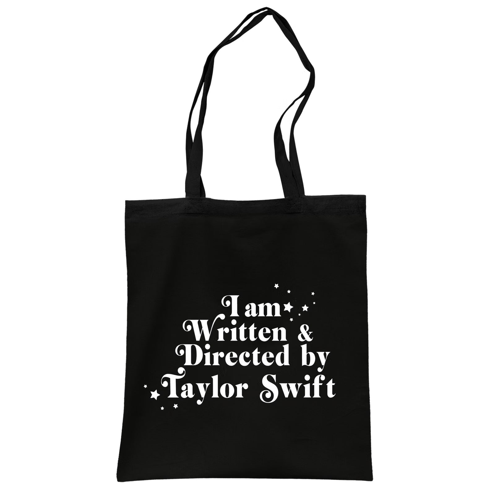 Torba bawełniana czarna na zakupy Taylor Swift Dla Fanów Prezent