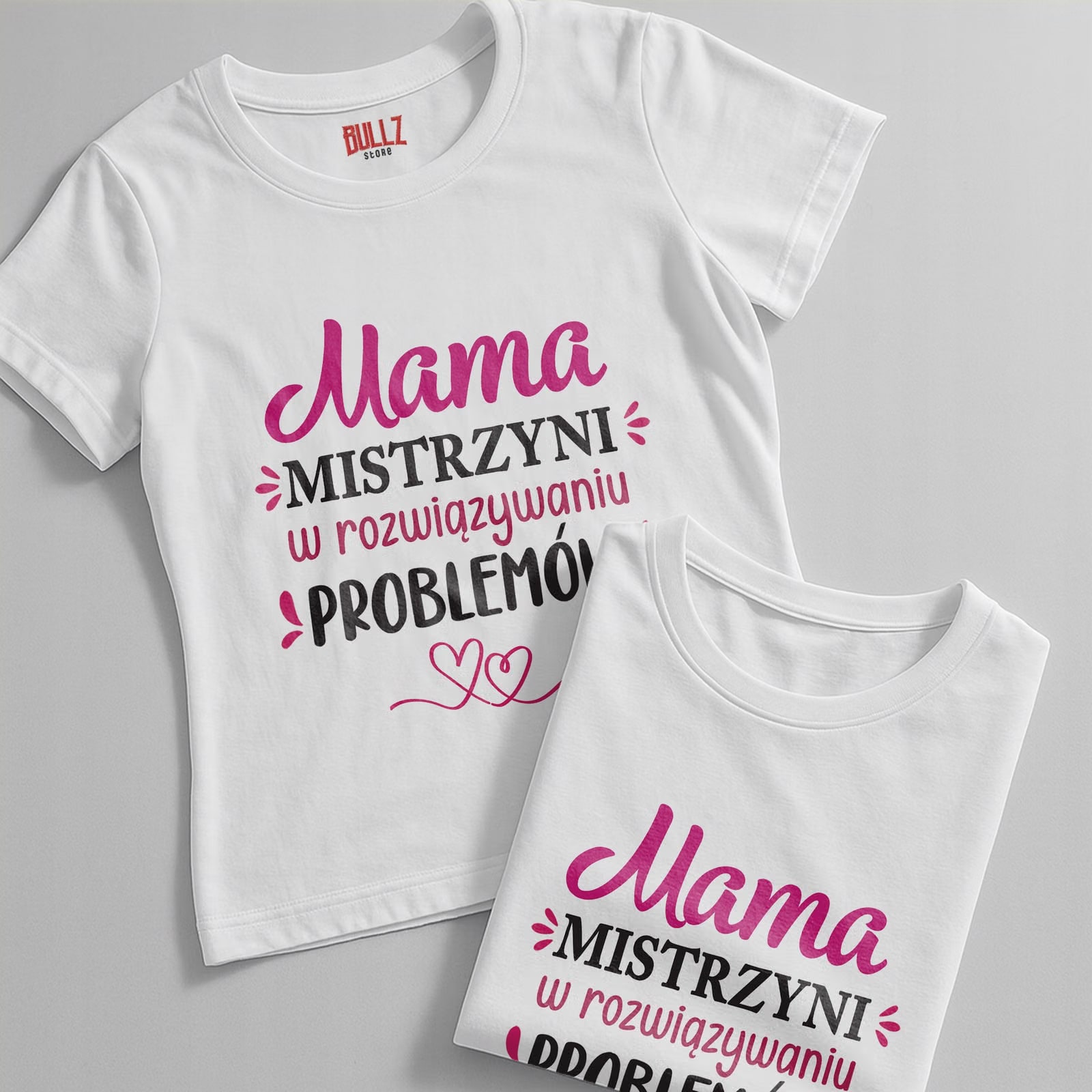 Koszulka biała damska Dzień Matki Dla Mamy Prezent Upominek