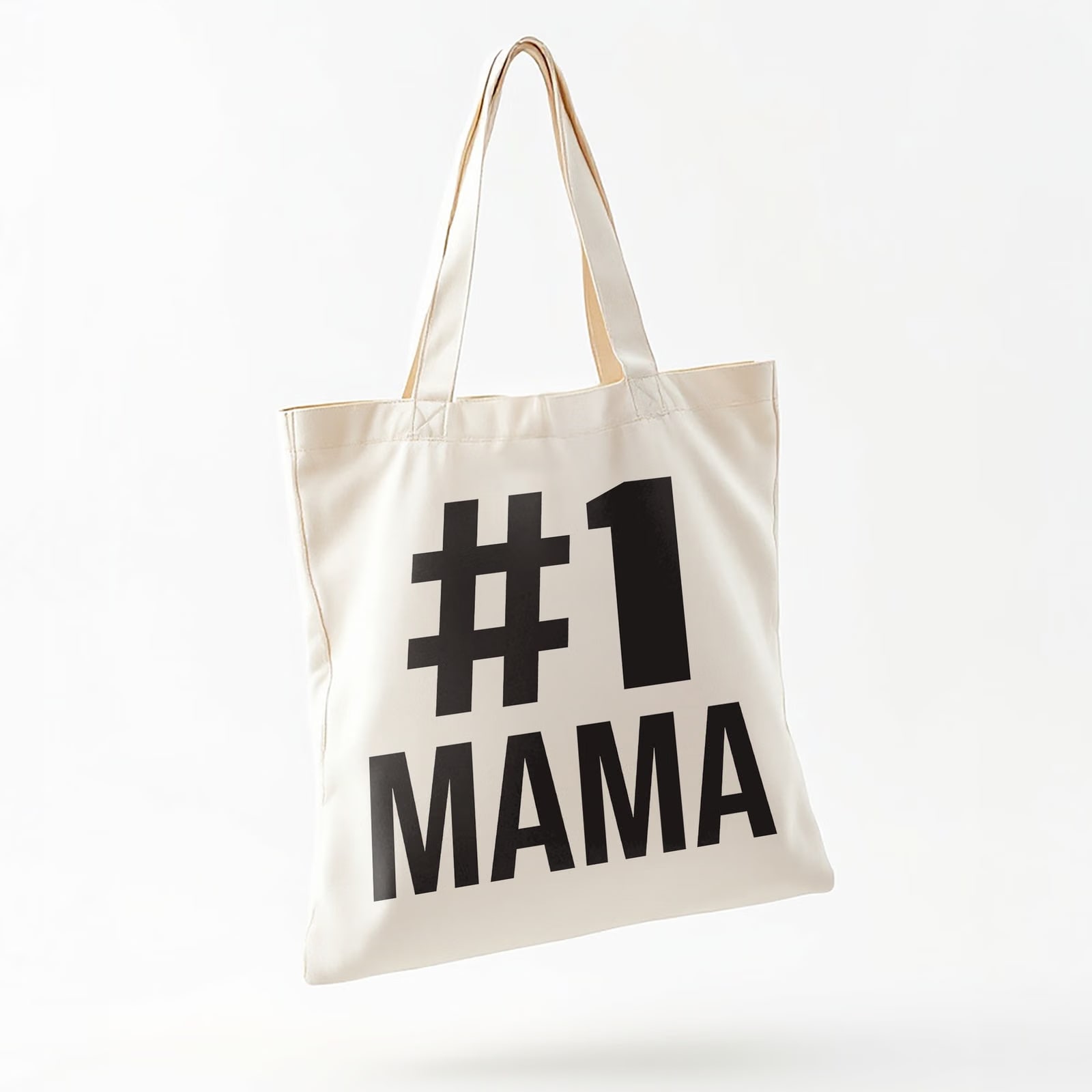 Torba bawełniana na zakupy Dzień Matki #1 Mama Zabawny Prezent