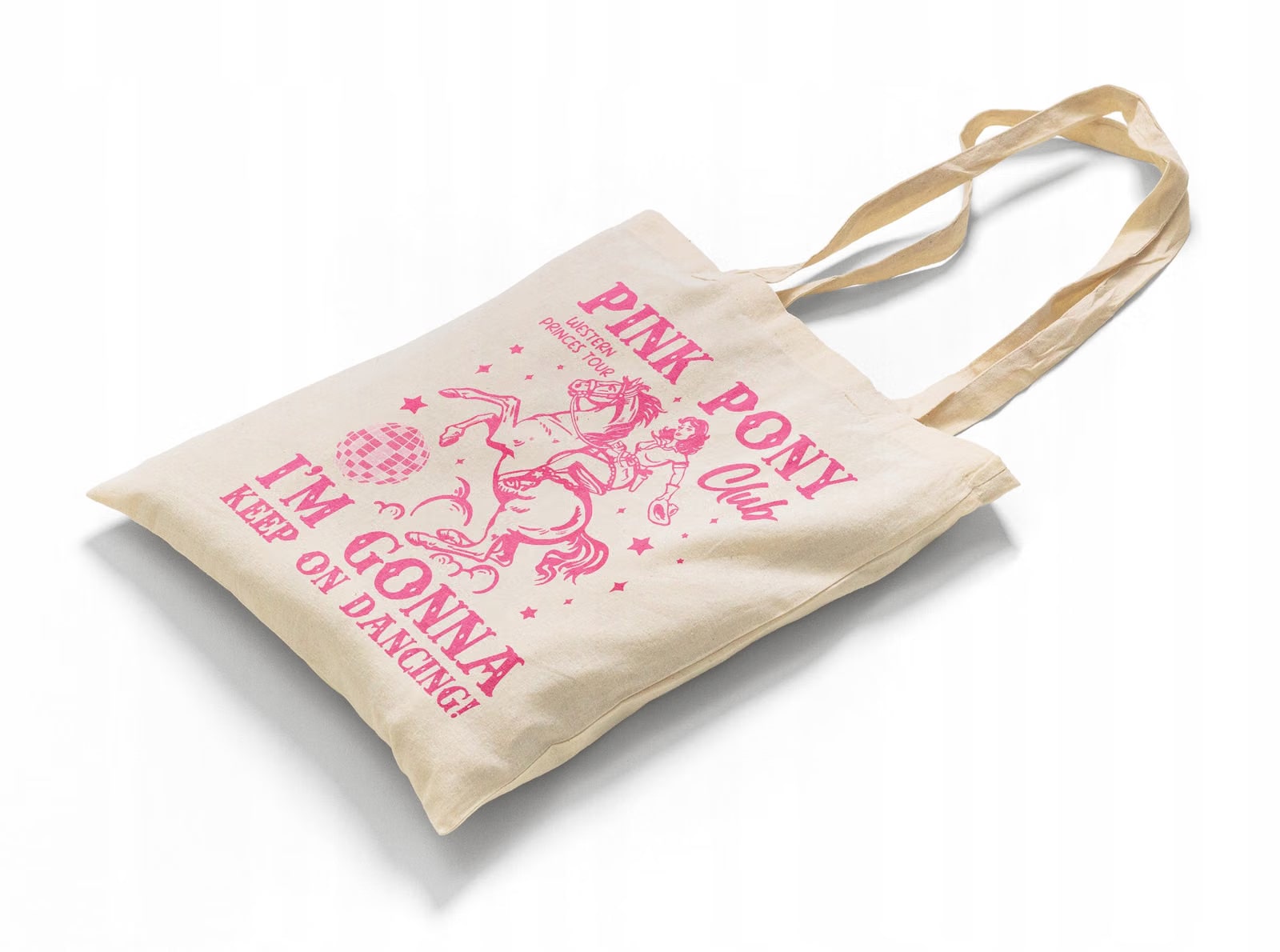 Torba bawełniana na zakupy 42×38 Chappell Roan Pink Pony Club Dla Fanów