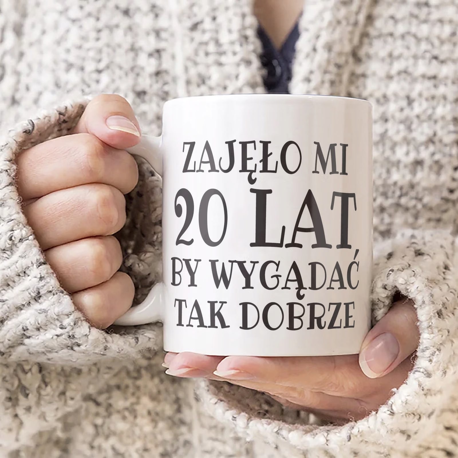 Kubek ceramiczny Zajęło Mi 20 Lat Na Urodziny Prezent Upominek