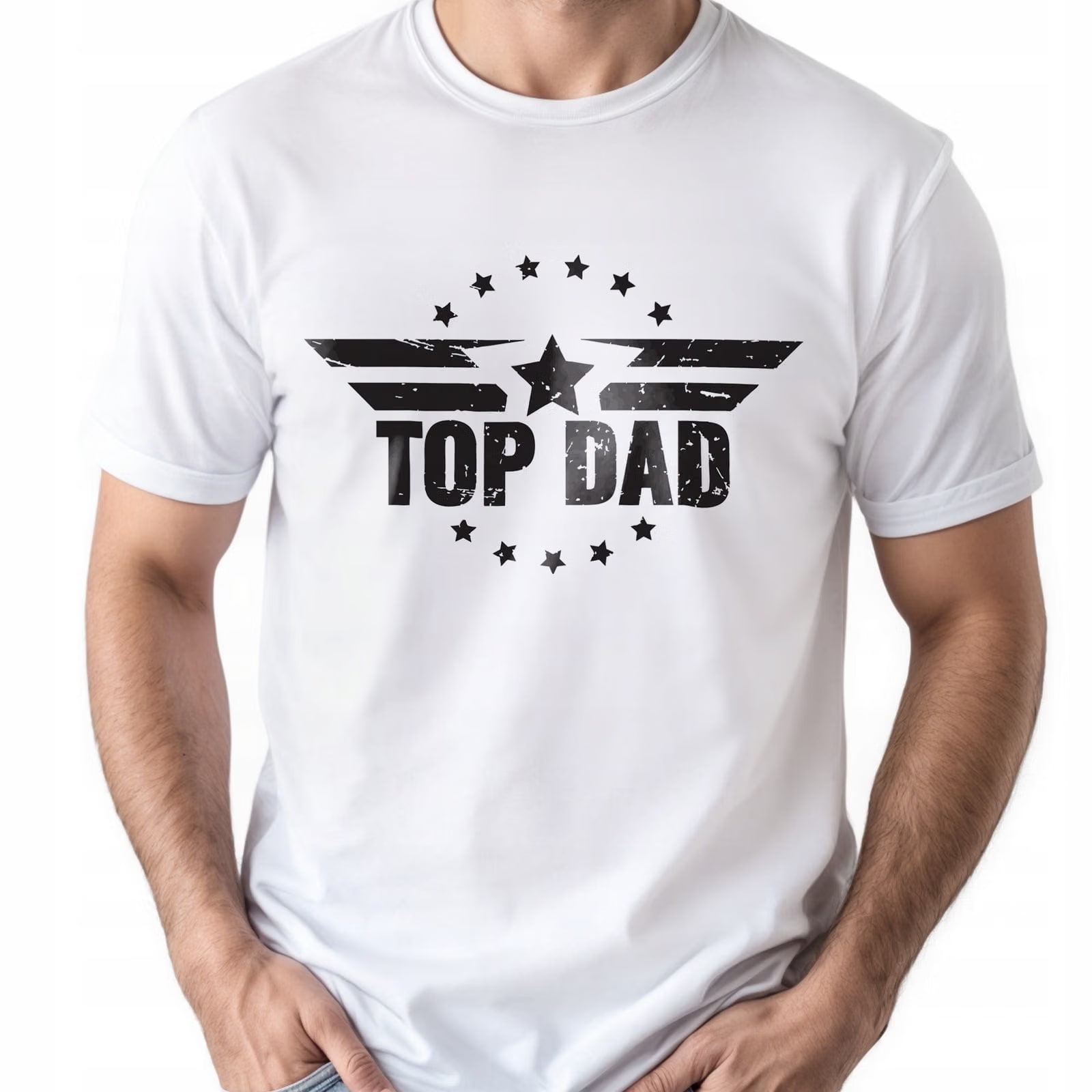 Zestaw Kubek + Koszulka Dzień Ojca Dla Taty Top Dad Prezent