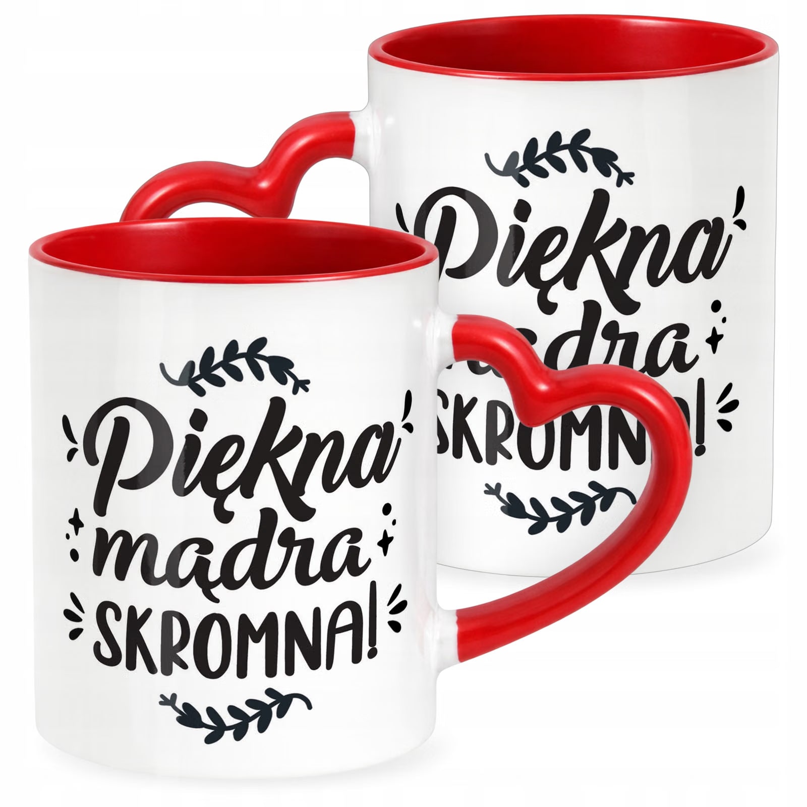 Kubek Czerwony Dzień Kobiet Dla Kobiety Dziewczyny Prezent Upominek