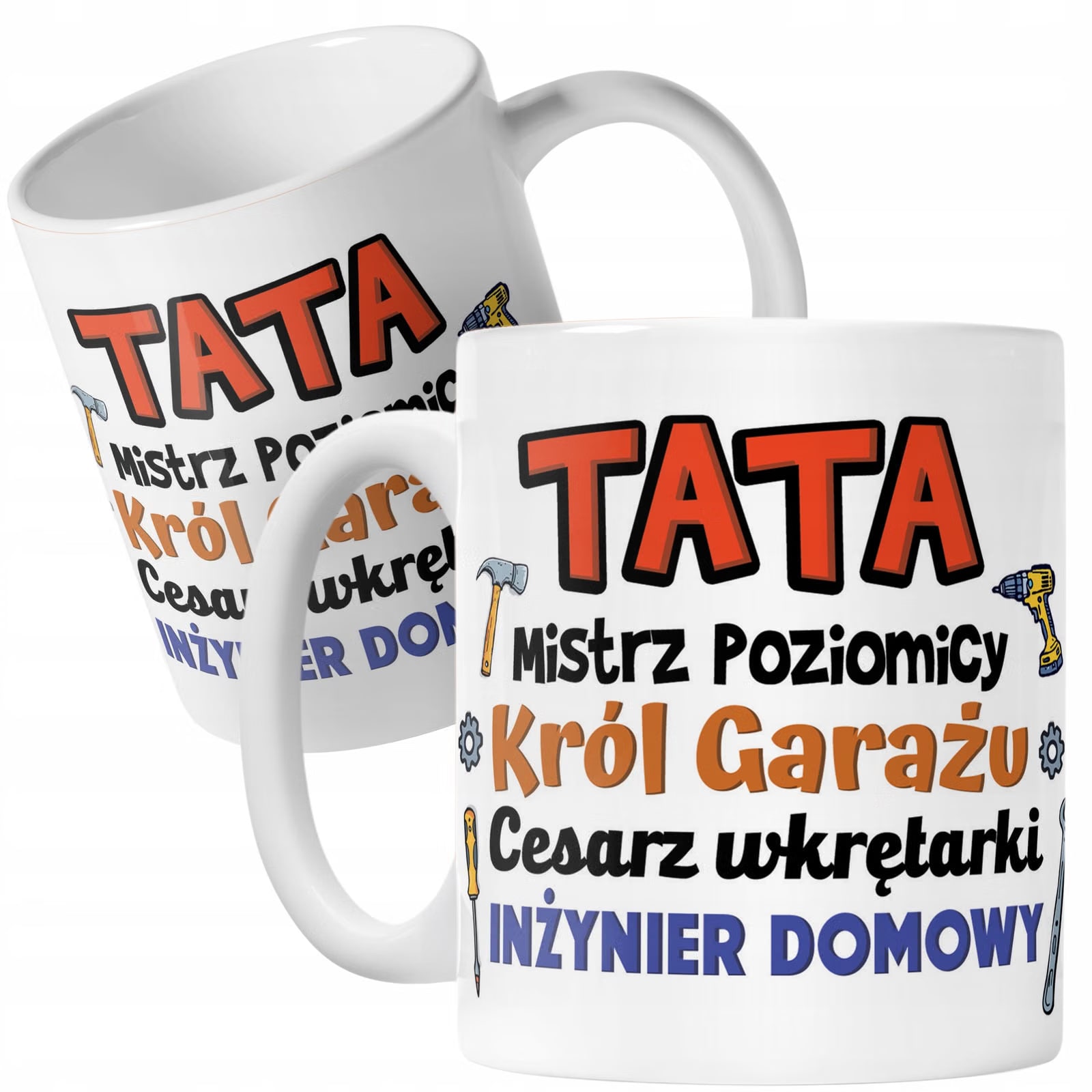 Zestaw Wkrętaków bitów 32w1 + Kubek Dzień Ojca Dla Taty Prezent