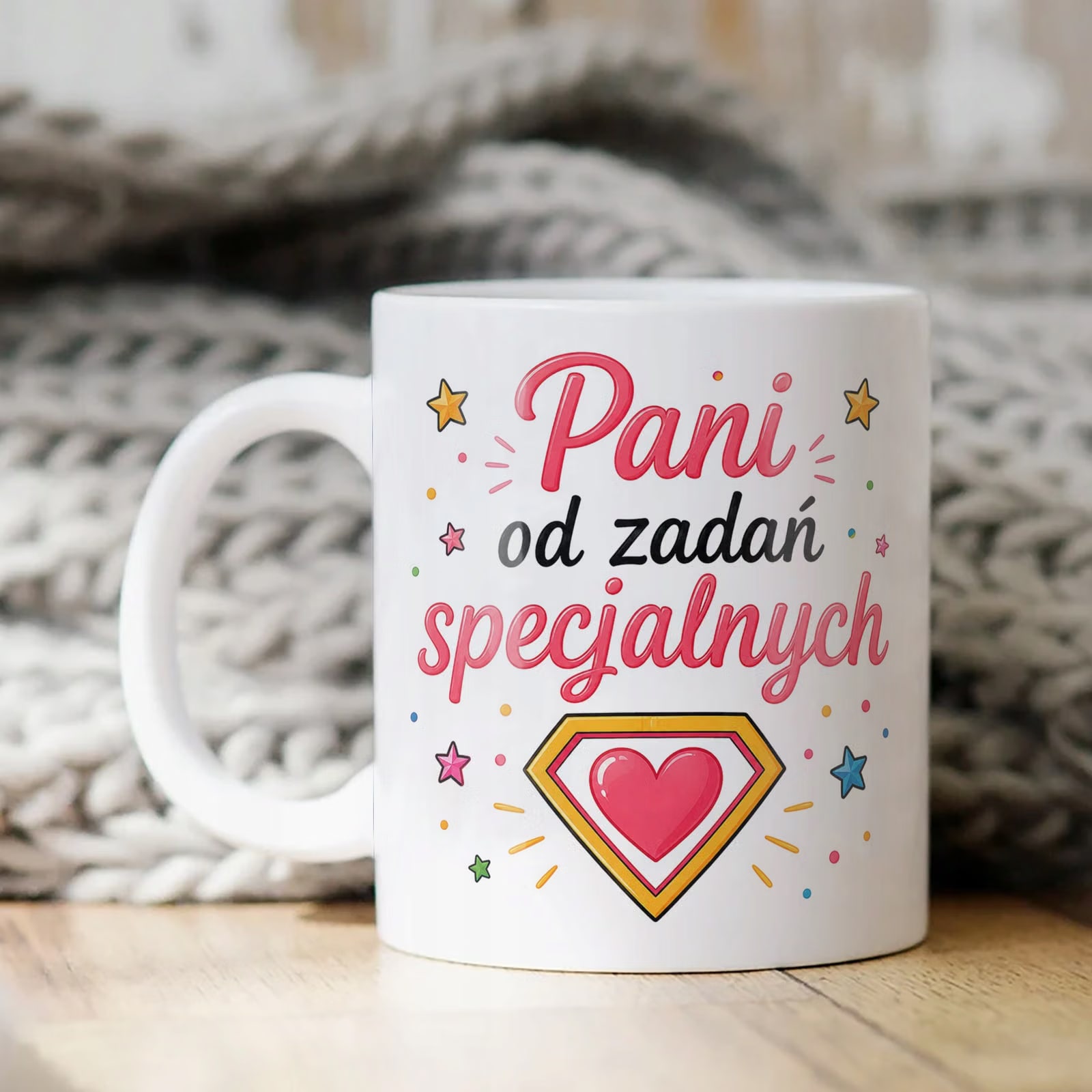 Kubek Dzień Nauczyciela Zakończenie Roku Dla Nauczycielki Prezent Upominek