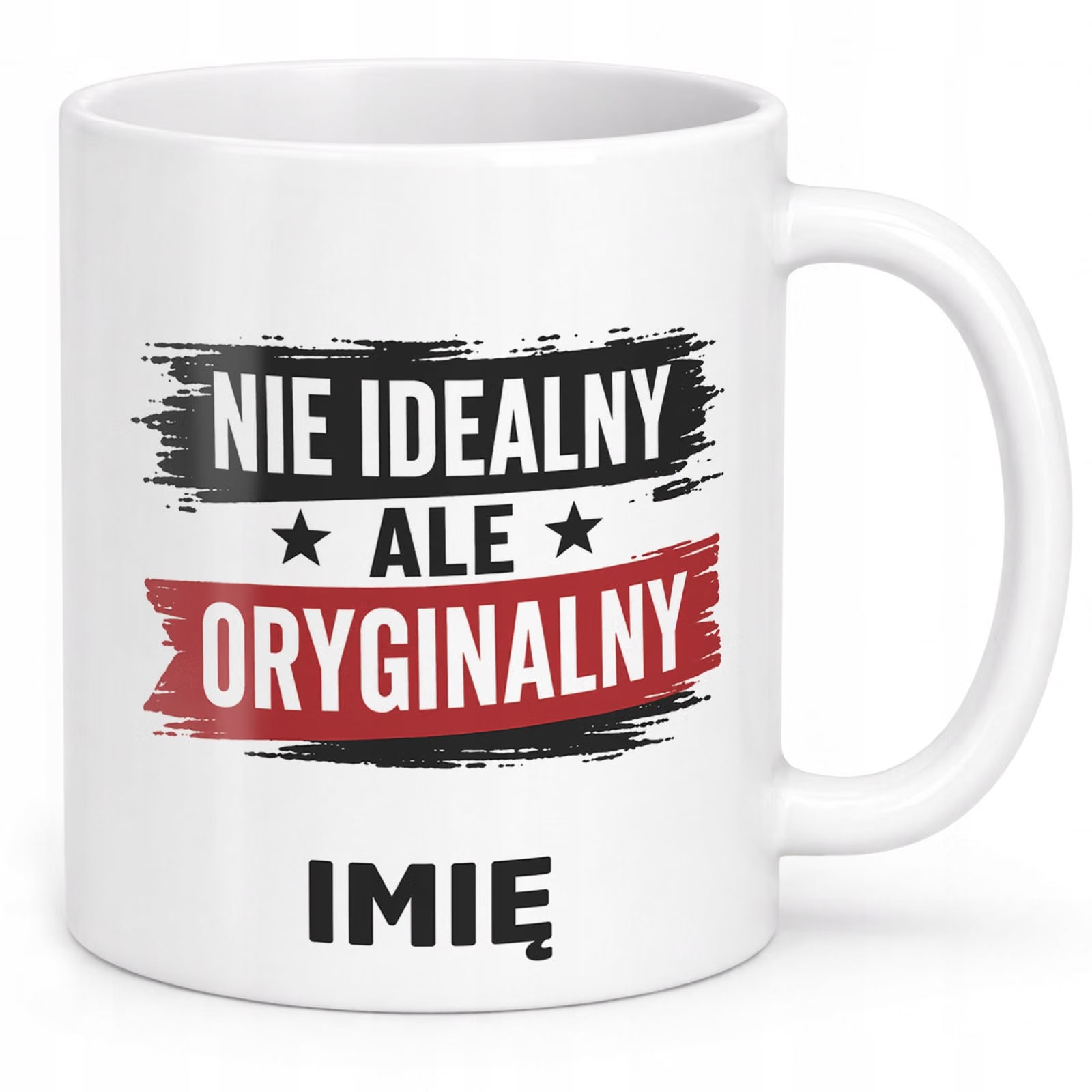 Biały Kubek personalizowany z nadrukiem Dzień Chłopaka Dla Mężczyzny