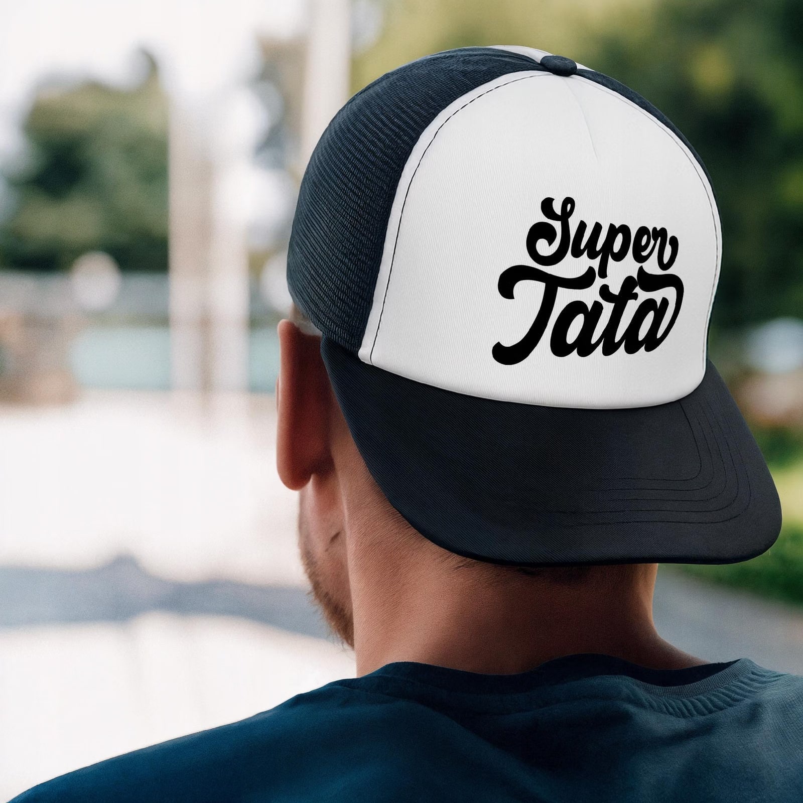 Czapka z daszkiem Trucker z nadrukiem na Dzień Ojca Prezent