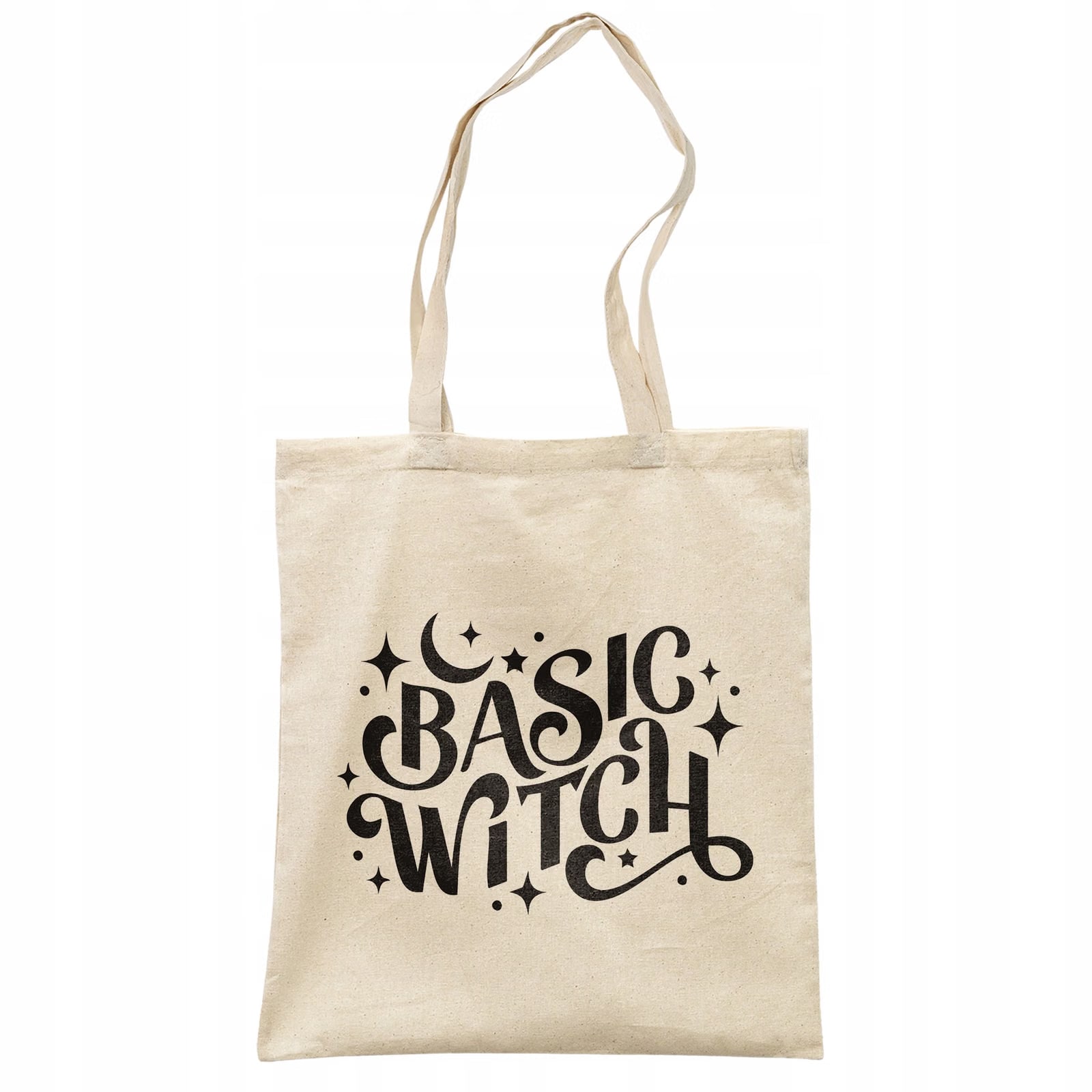 Torba bawełniana na zakupy Halloween Basic Witch Jesień Wiedźma Prezent