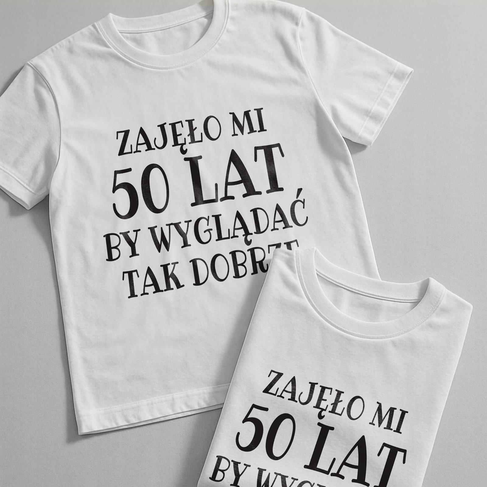 Koszulka biała męska Zajęło Mi 50 Urodziny Prezent Upominek r. 3XL