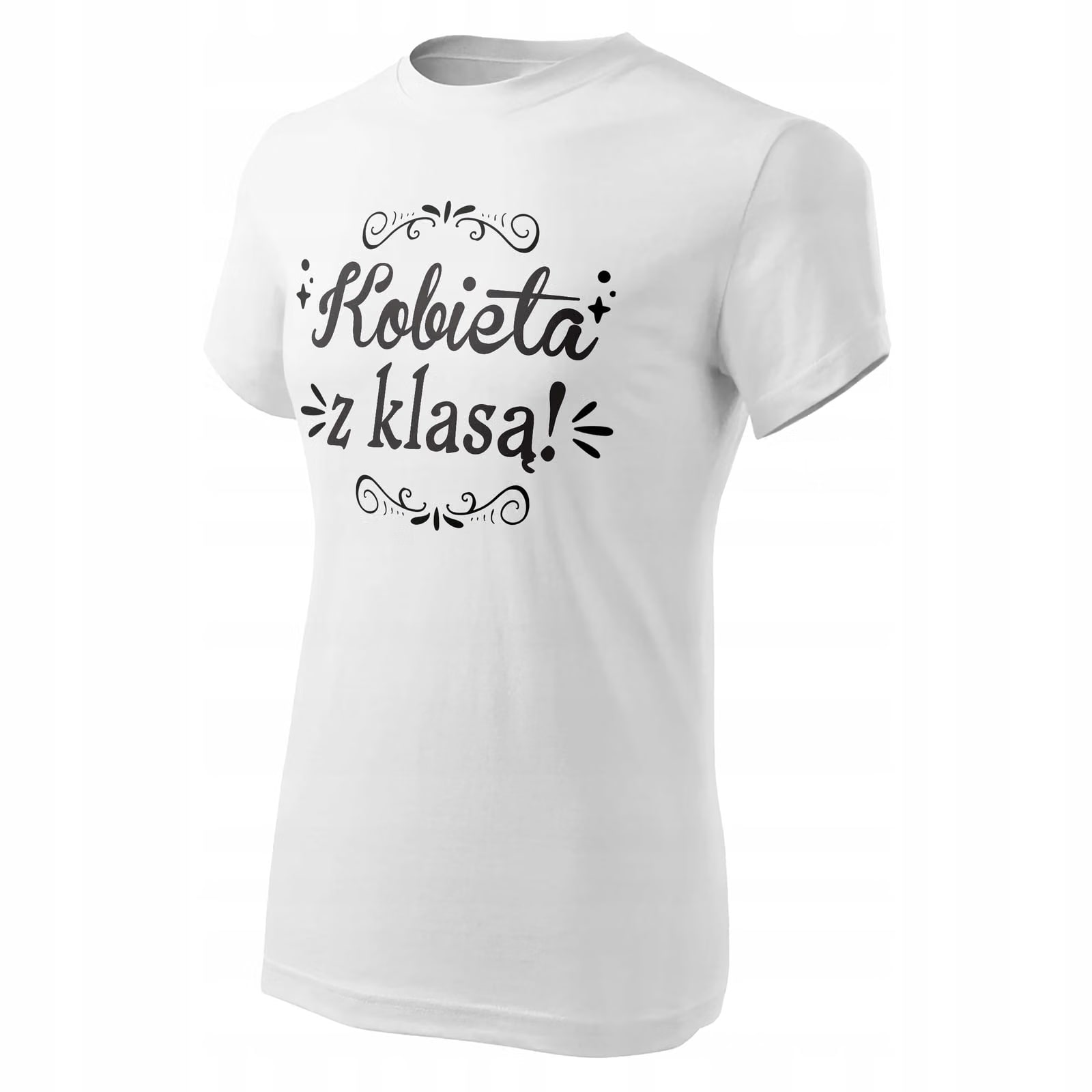 Koszulka Damska T-shirt Na Dzień Kobiet Prezent Kobieta z Klasą