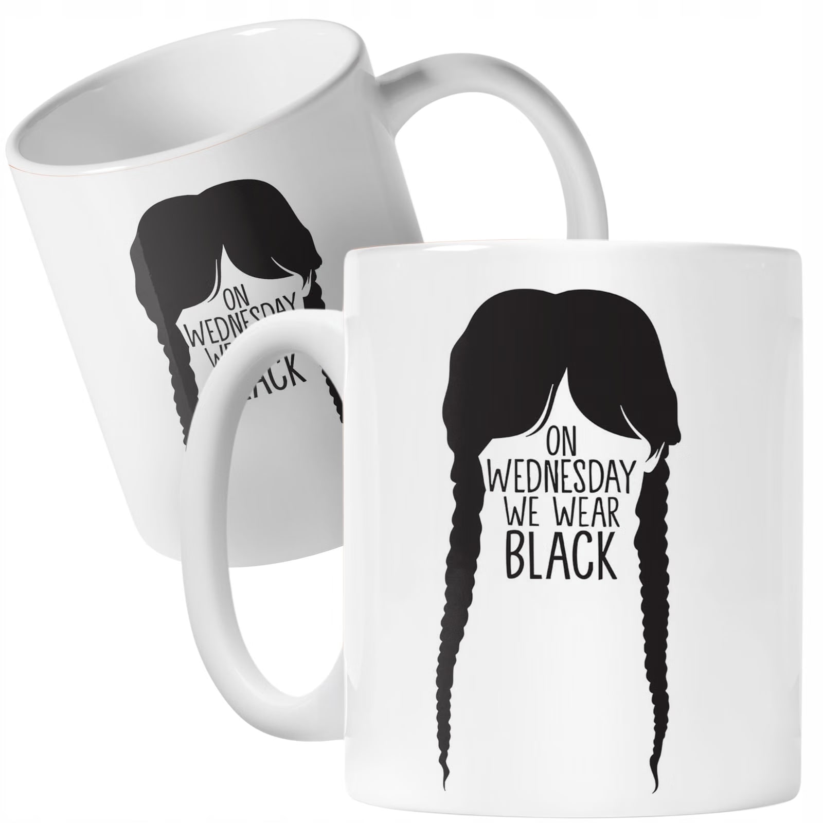 Kubek ceramiczny Nevermore Wednesday Addams Dla Fanów Prezent