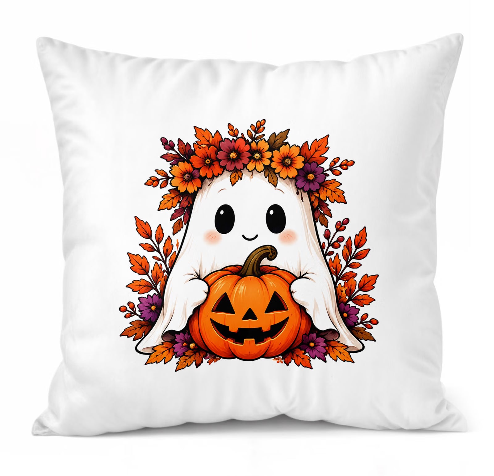 Poduszka Jasiek 38x38cm z Nadrukiem Halloween Jesień Prezent Upominek