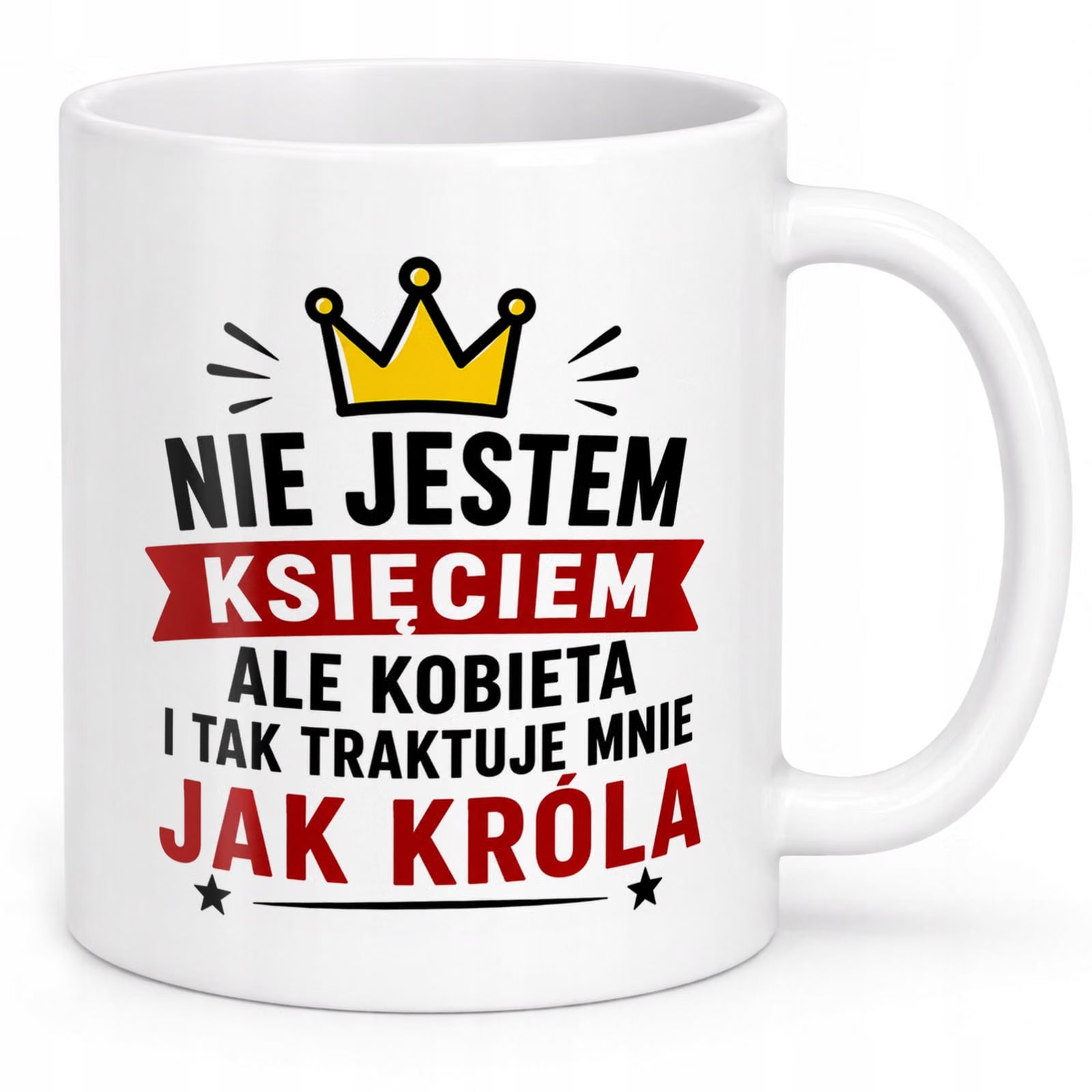 Biały Kubek z nadrukiem Dzień Chłopaka Dla Mężczyzny Upominek Prezent