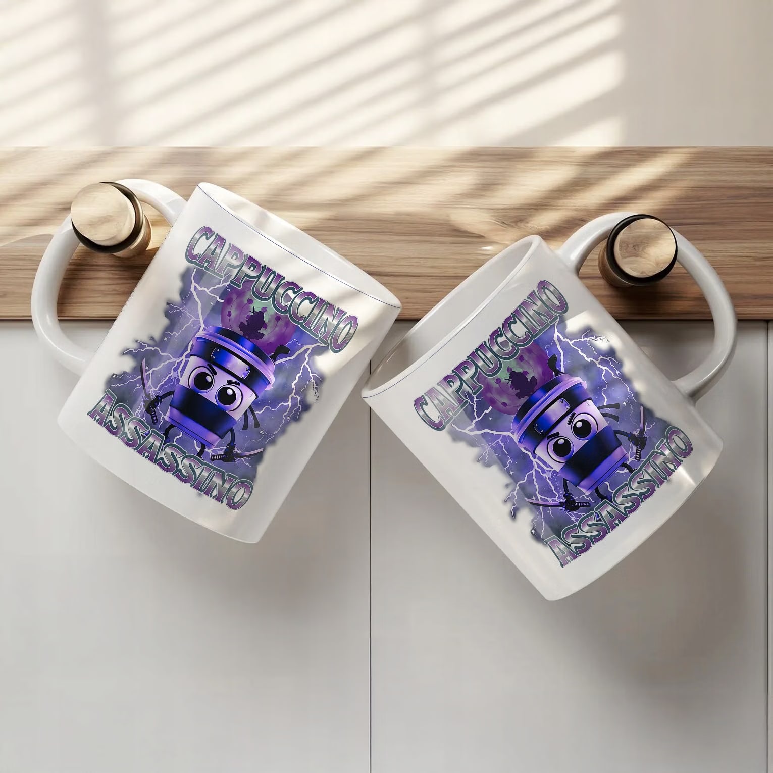 Kubek ceramiczny Cappuccino Assassino viral tiktok brainrot