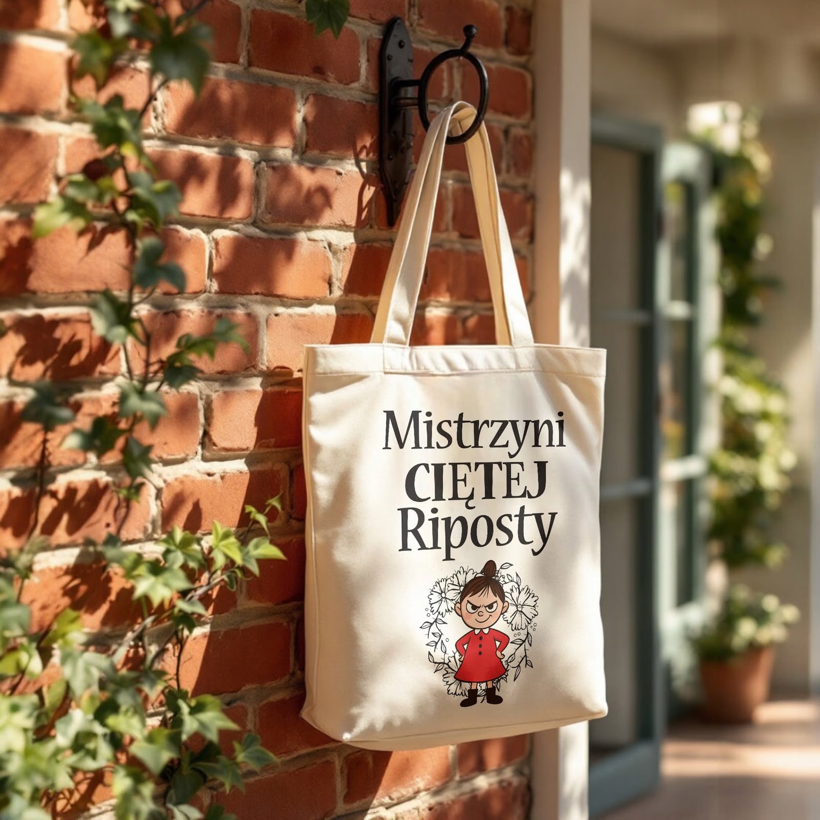 Torba bawełniana premium Dzień Kobiet Prezent Zabawny Upominek