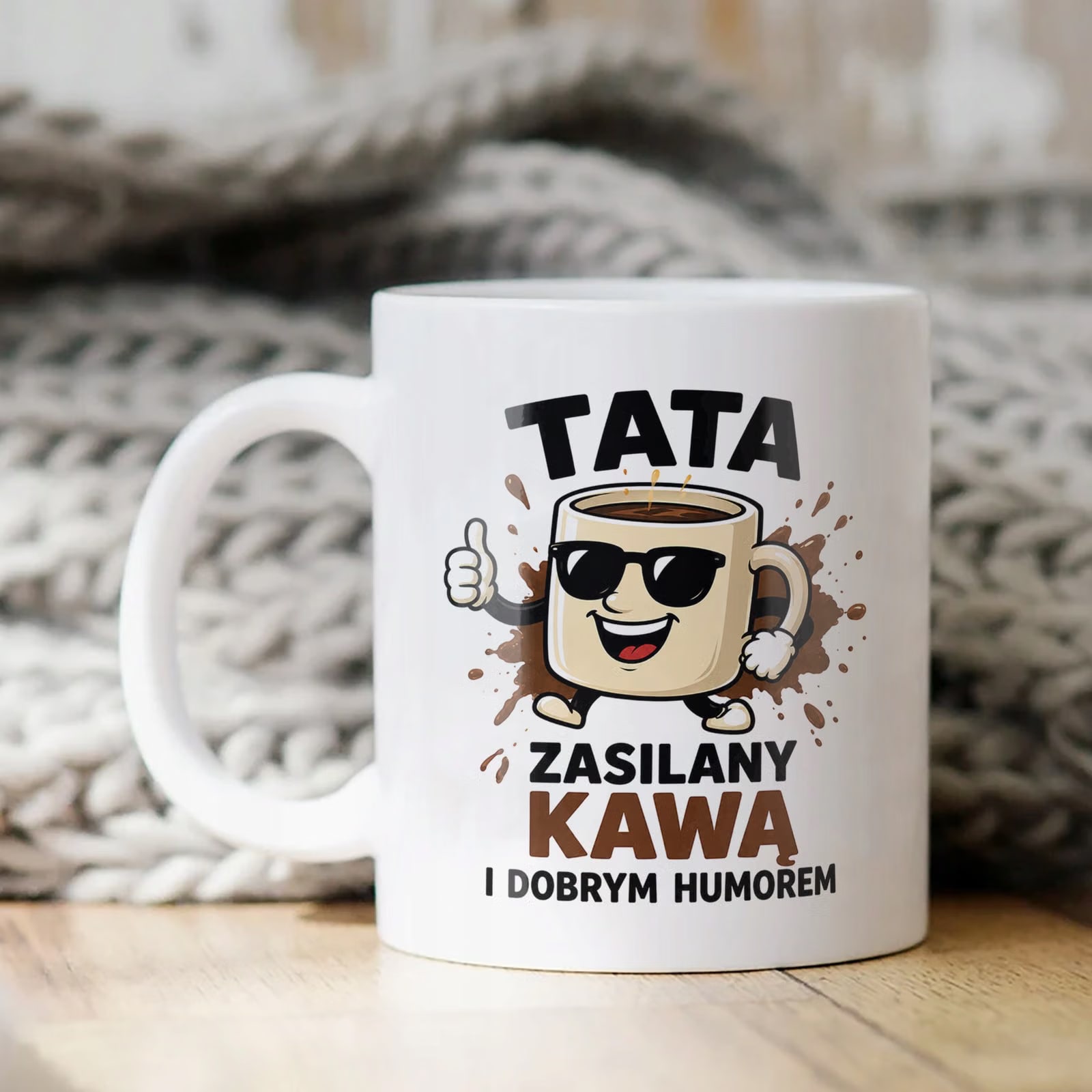 Kubek Ceramiczny Dzień Ojca prezent dla taty upominek dla taty