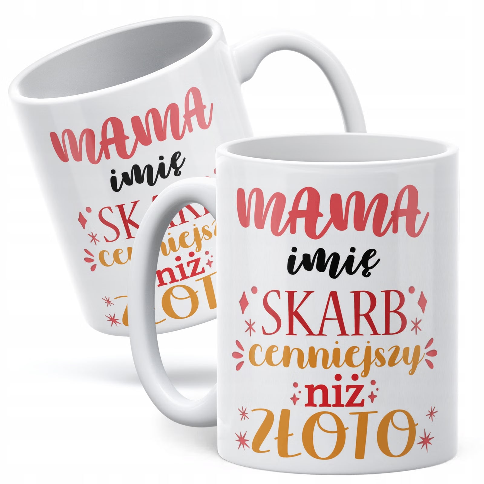 Kubek ceramiczny Personalizowany Dzień Matki Dla Mamy Prezent Upominek