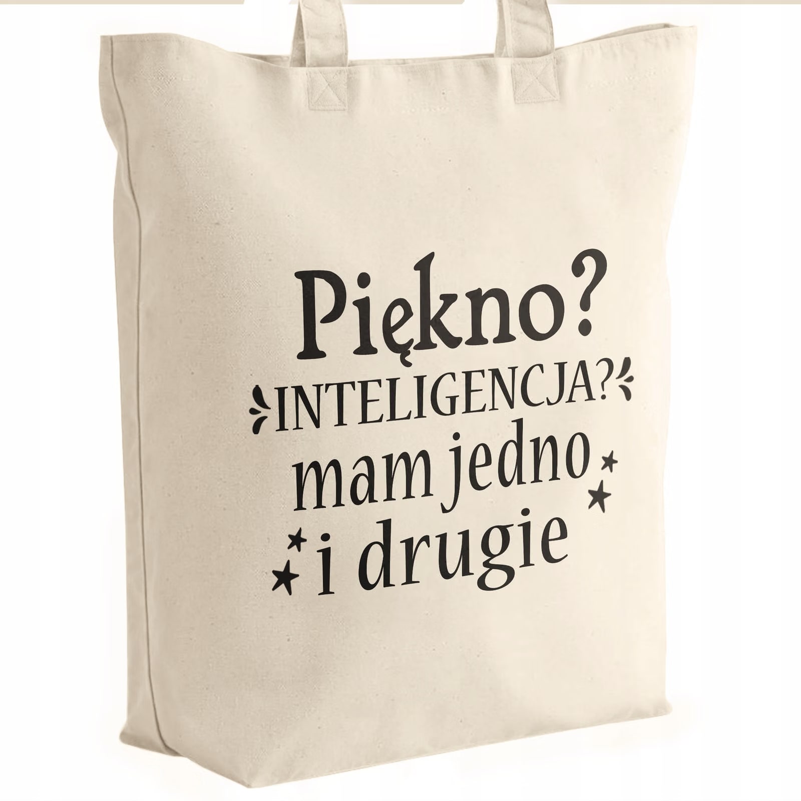 Zestaw Kubek + Torba Dzień Kobiet Prezent Upominek Piękno Inteligencja
